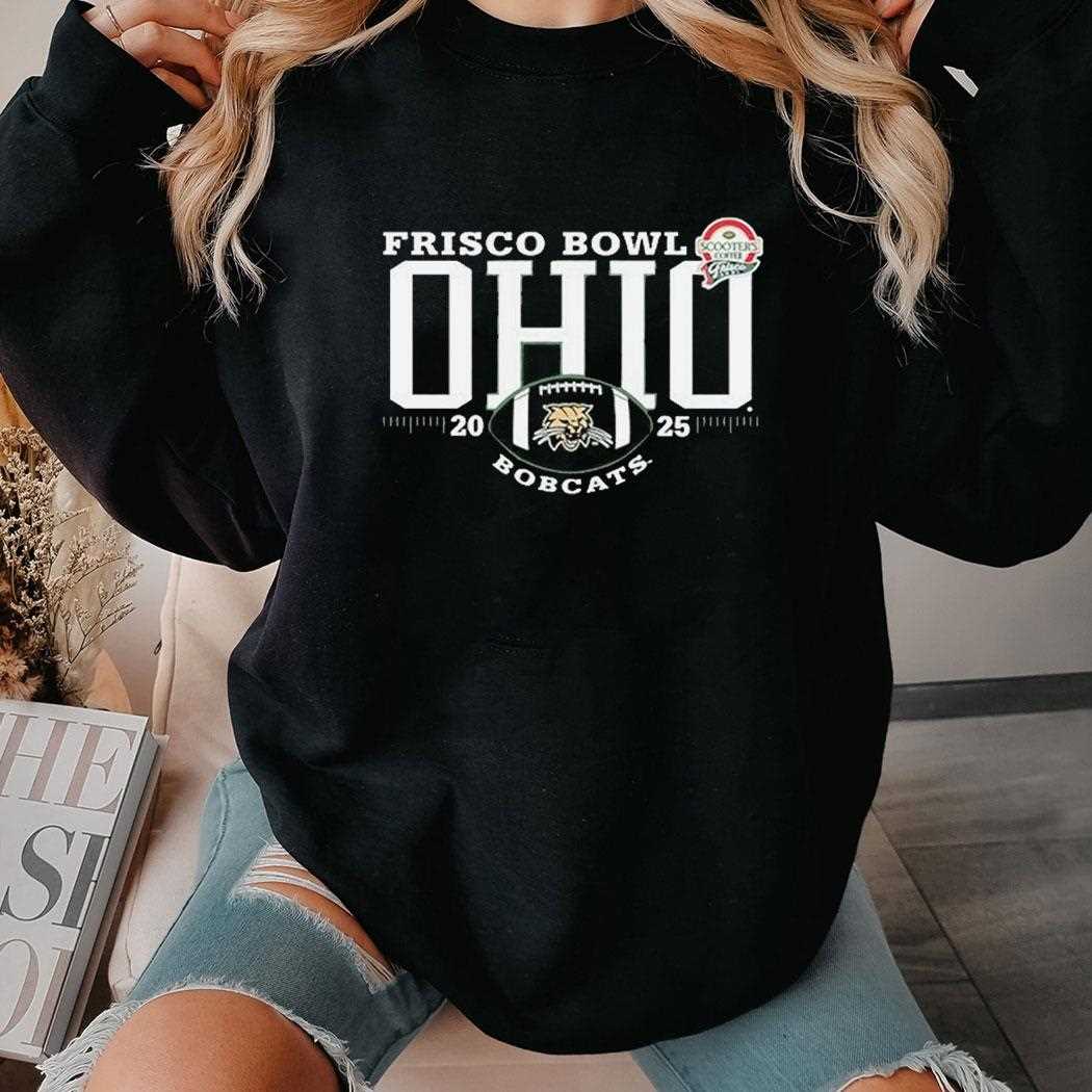 Ohio Bobcats 2025 Frisco Bowl Tee Ohio Bobcats 2025 Frisco Bowl Tee