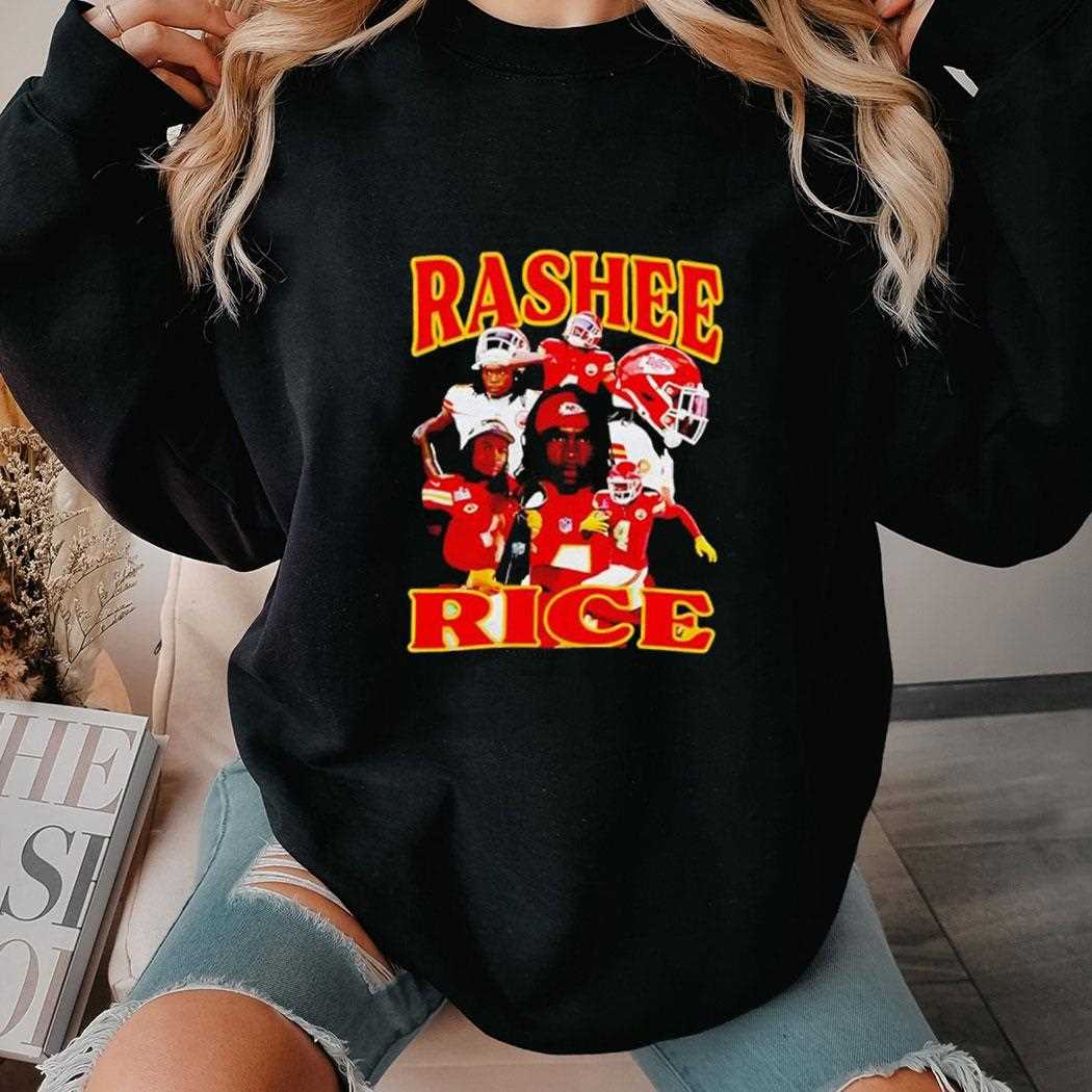 Rashee Rice Kansas City Chiefs Graphic Tee Rashee Rice Kansas City Chiefs Graphic Tee