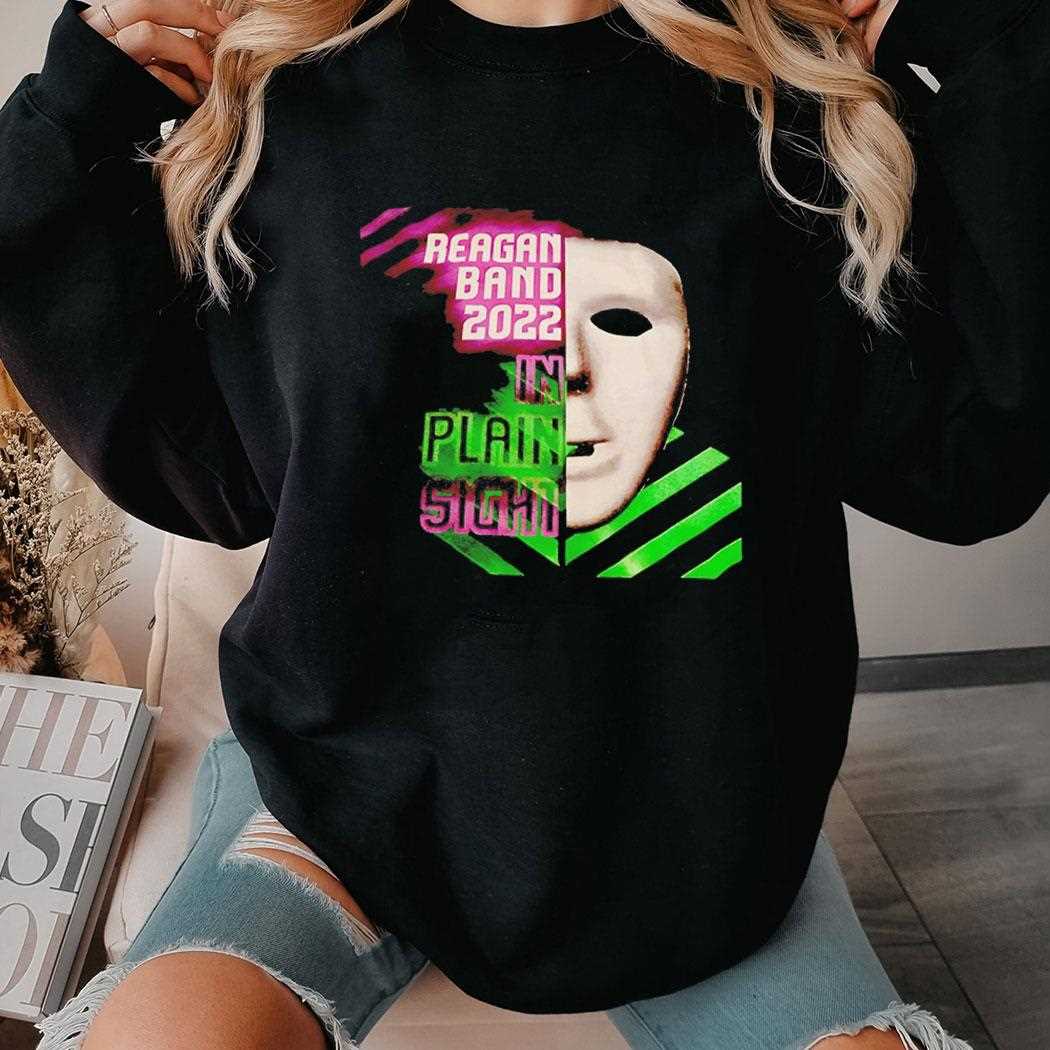 Reagan Band 2022 In Plain Sight Tee Reagan Band 2022 In Plain Sight Tee