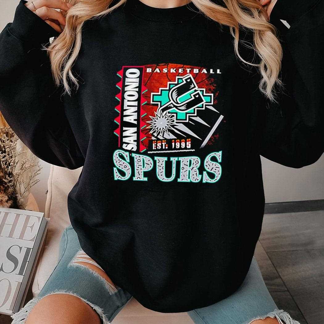 San Antonio Spurs Hardwood Classics Regional Franklin Tee San Antonio Spurs Hardwood Classics Regional Franklin Tee