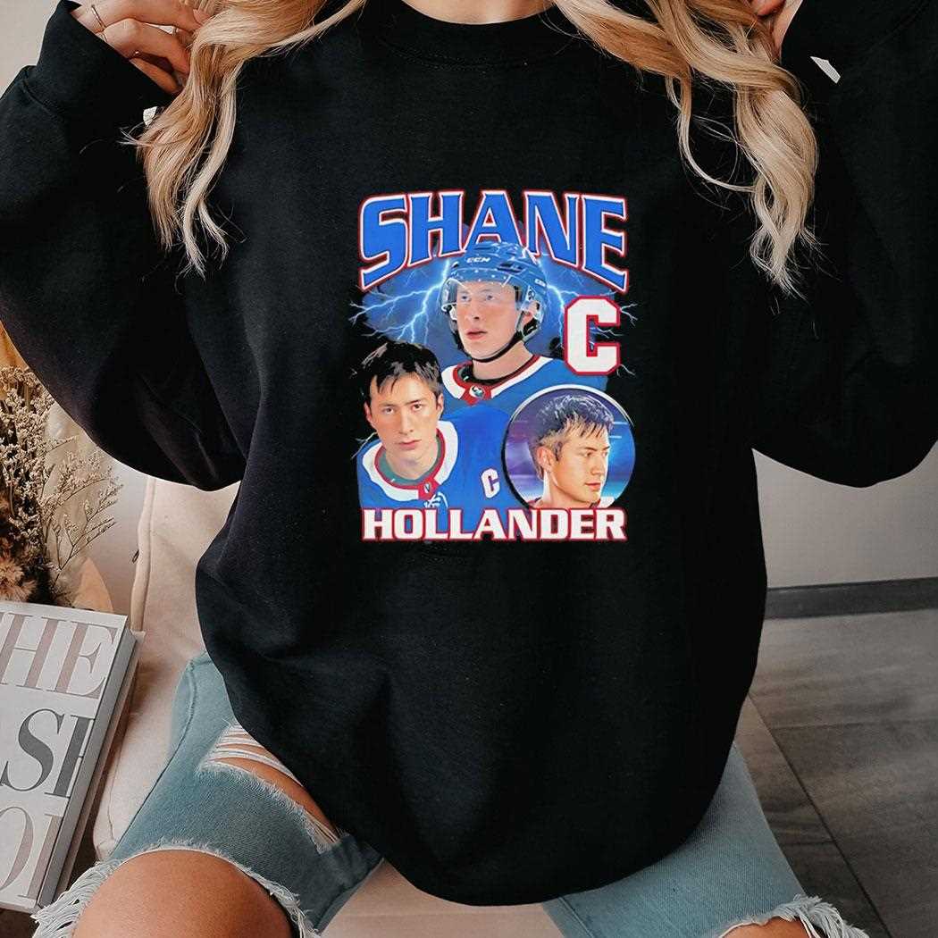 Shane Hollander Rival Hockey Show Rap Tee Shane Hollander Rival Hockey Show Rap Tee