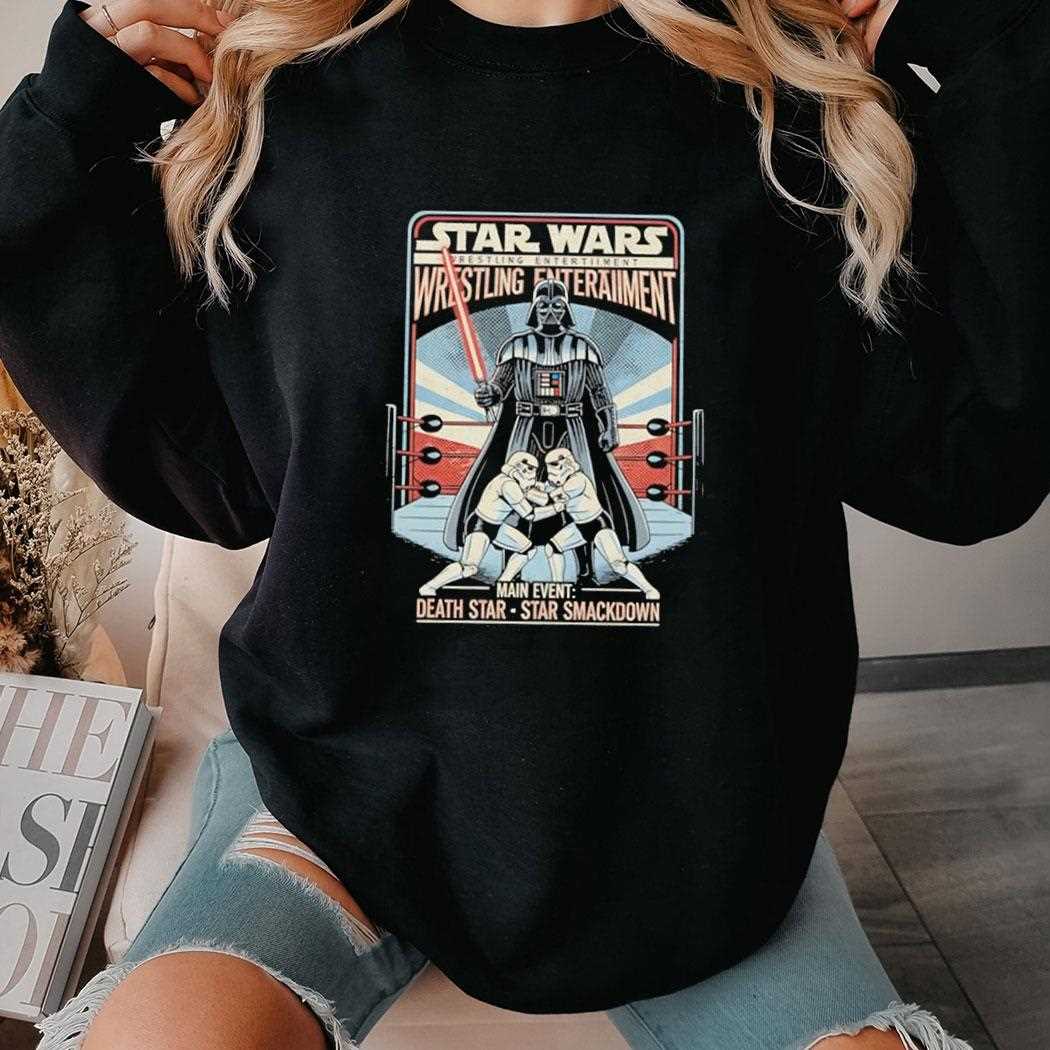 Star Wars Darth Vader Wrestling Entertainment Main Event Tee Star Wars Darth Vader Wrestling Entertainment Main Event Tee