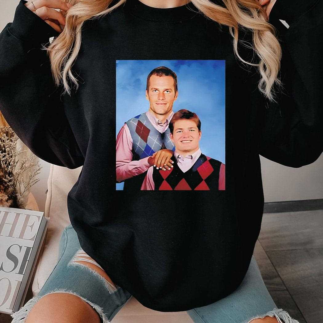Step Brothers Brady And Maye New England Football Tee Step Brothers Brady And Maye New England Football Tee