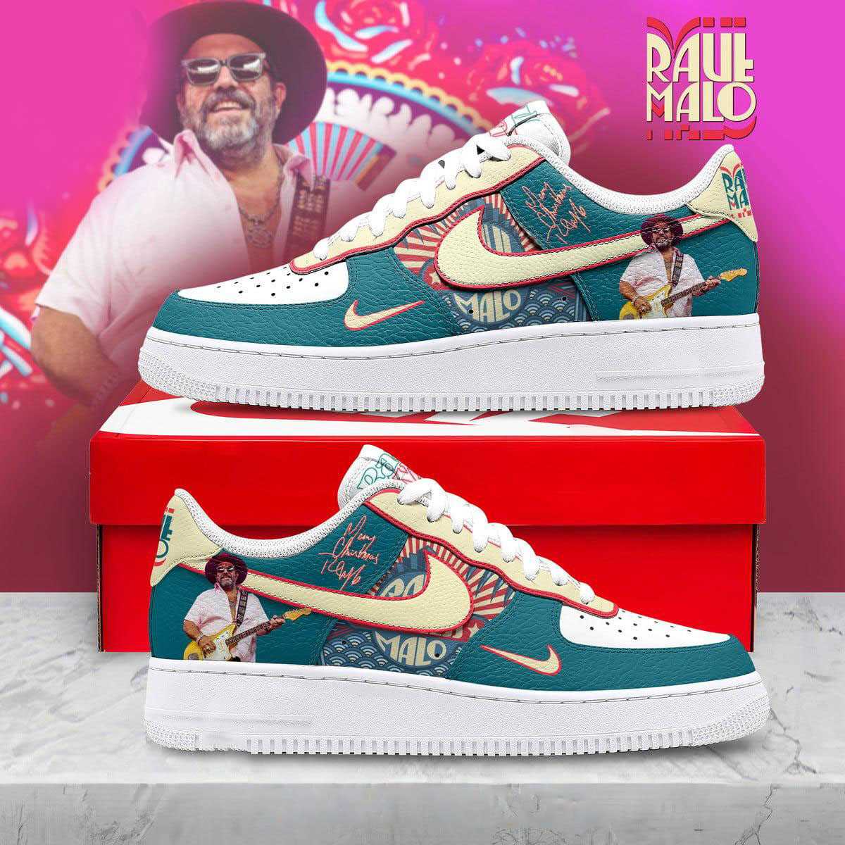 Raul Malo Mavericks In My Dreams 2025 Custom Name Air Force 1 Shoes Raul Malo Mavericks In My Dreams 2025 Custom Name Air Force 1 Shoes