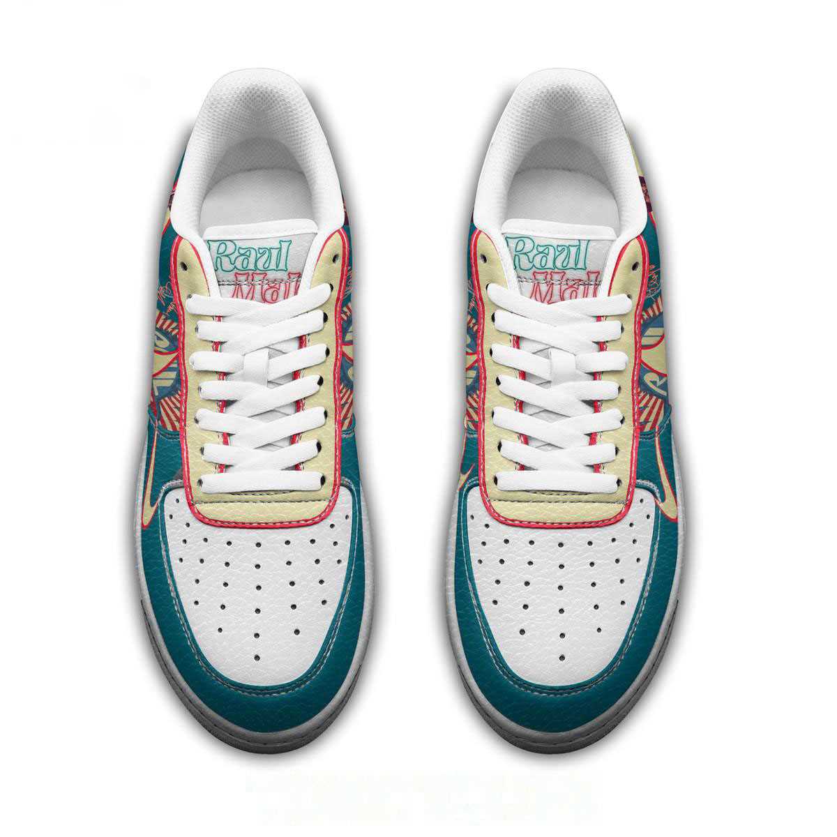 Philadelphia Eagles Grateful Dead 60th Anniversary Custom Name Air Force 1 Shoes Philadelphia Eagles Grateful Dead 60th Anniversary Custom Name Air Force 1 Shoes
