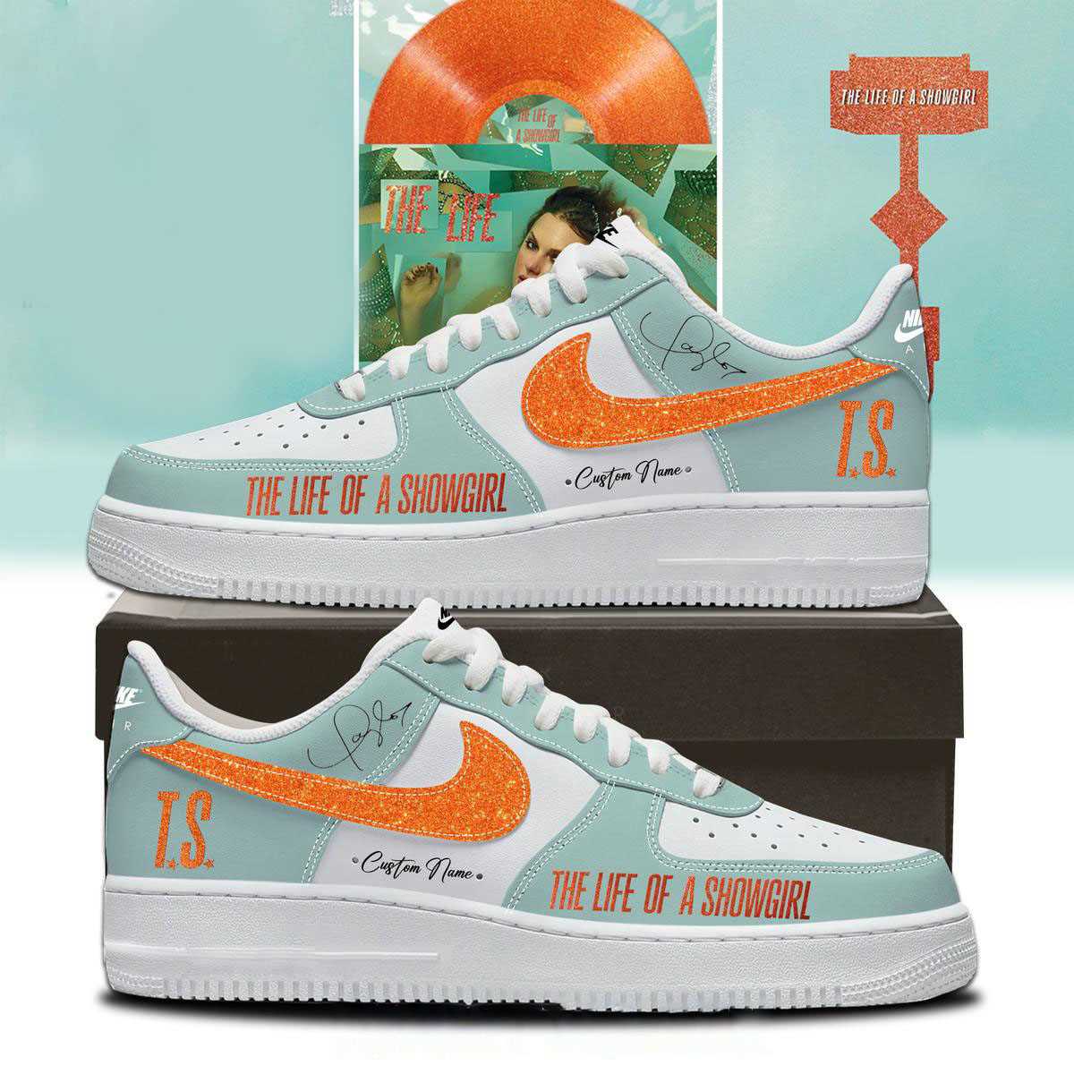 Tennessee Volunteers 2025 Dark Mode Custom Name Air Force 1 Shoes Tennessee Volunteers 2025 Dark Mode Custom Name Air Force 1 Shoes