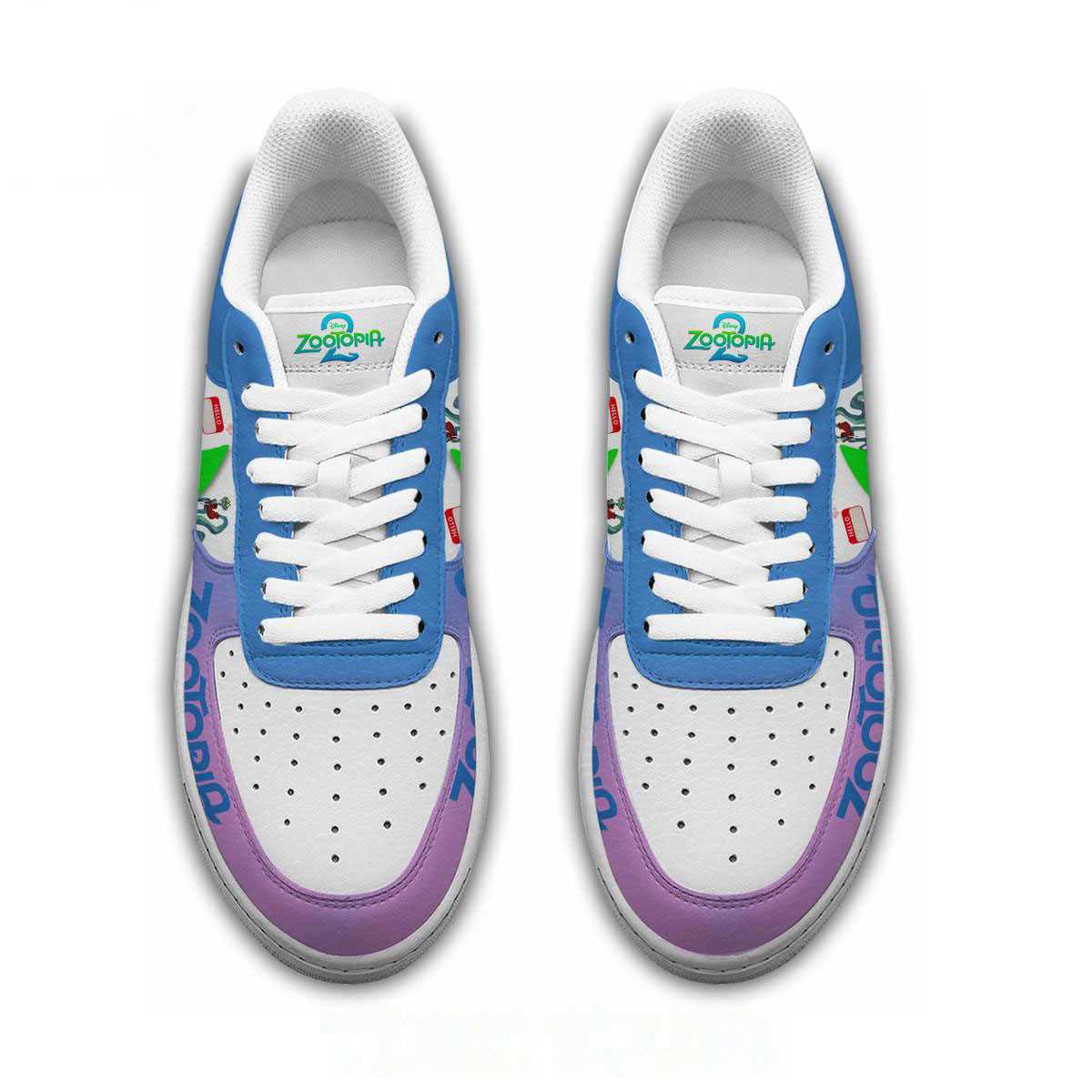 Zootopia 2 I Love You Partner 2025 Christmas Custom Name Air Force 1 Shoes Zootopia 2 I Love You Partner 2025 Christmas Custom Name Air Force 1 Shoes