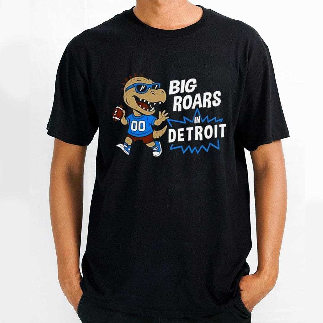 Big Roars In Seattle Seahawks Dinosaur Cartoon Funny Tee Big Roars In Seattle Seahawks Dinosaur Cartoon Funny Tee