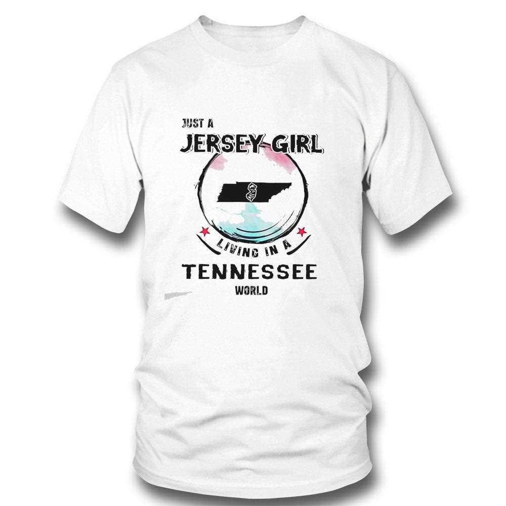 Just A Jersey Girl Living In A North Carolina World Tee