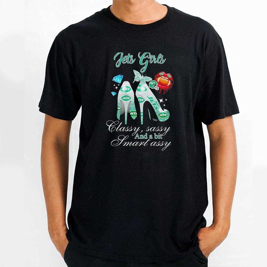 New York Giants Girls Classy Sassy And A Bit Smart Assy Tee