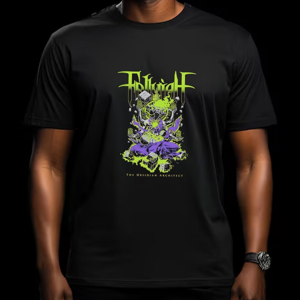 Fallujah Obsidian Architect Graphic Tee Fallujah Obsidian Architect Graphic Tee