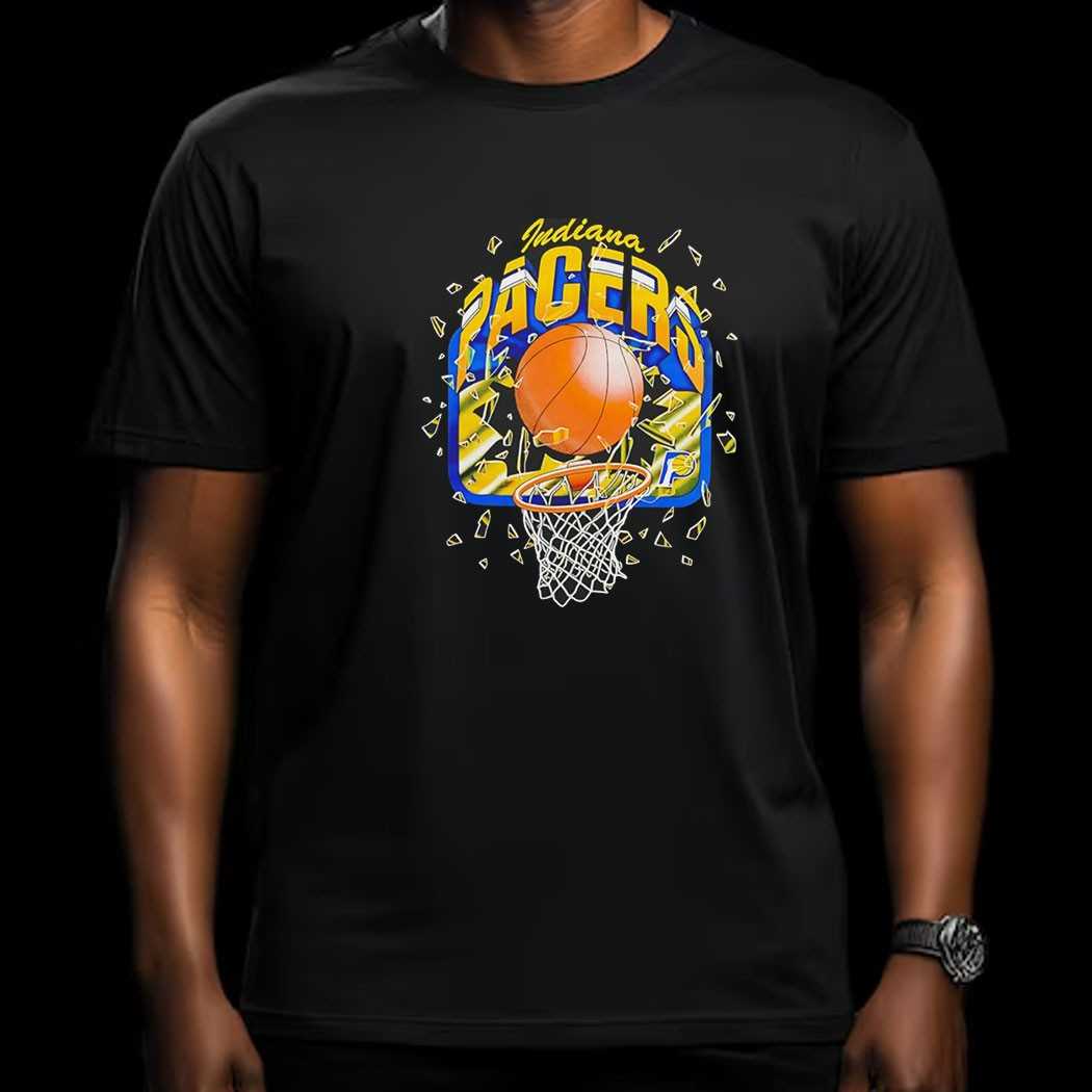 Indiana Pacers 25 26 City Edition Backboard Tee Indiana Pacers 25 26 City Edition Backboard Tee