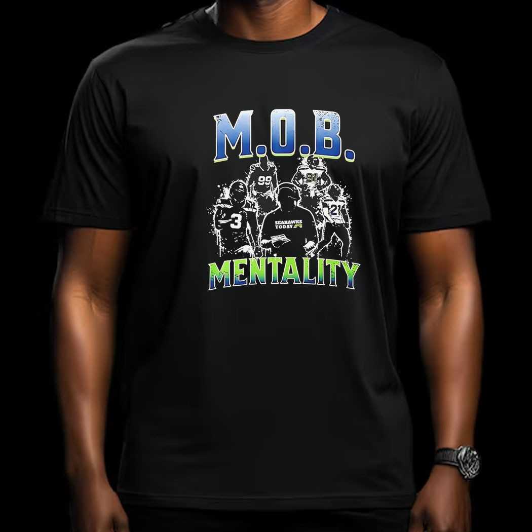 Mob Mentality Seattle Today Tee Mob Mentality Seattle Today Tee