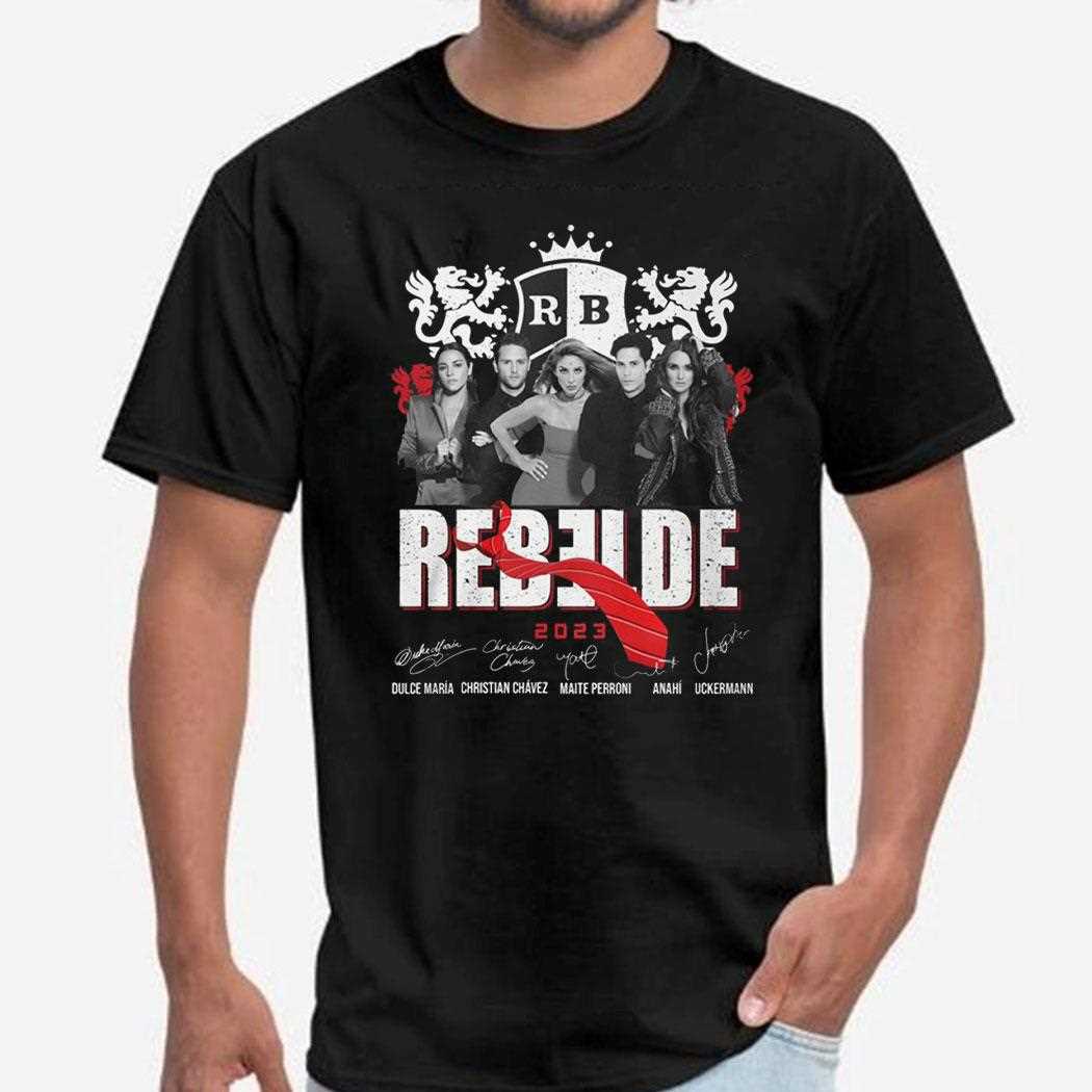 Rebelde Mexican Tv Series 2023 Tee