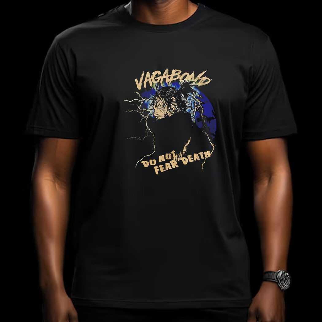 Vagabond Do Not Fear Death Tee Vagabond Do Not Fear Death Tee