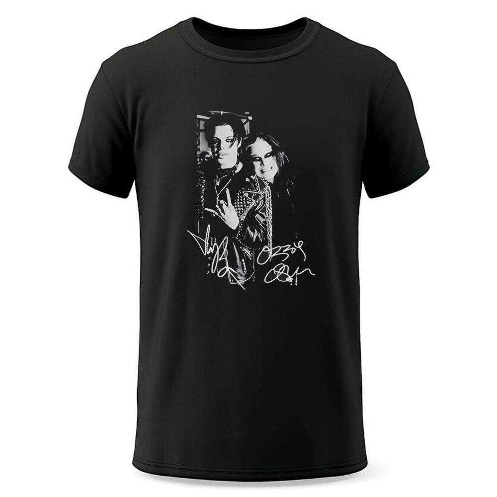 Yungblud And Ozzy Osbourne Signatures Tee Yungblud And Ozzy Osbourne Signatures Tee