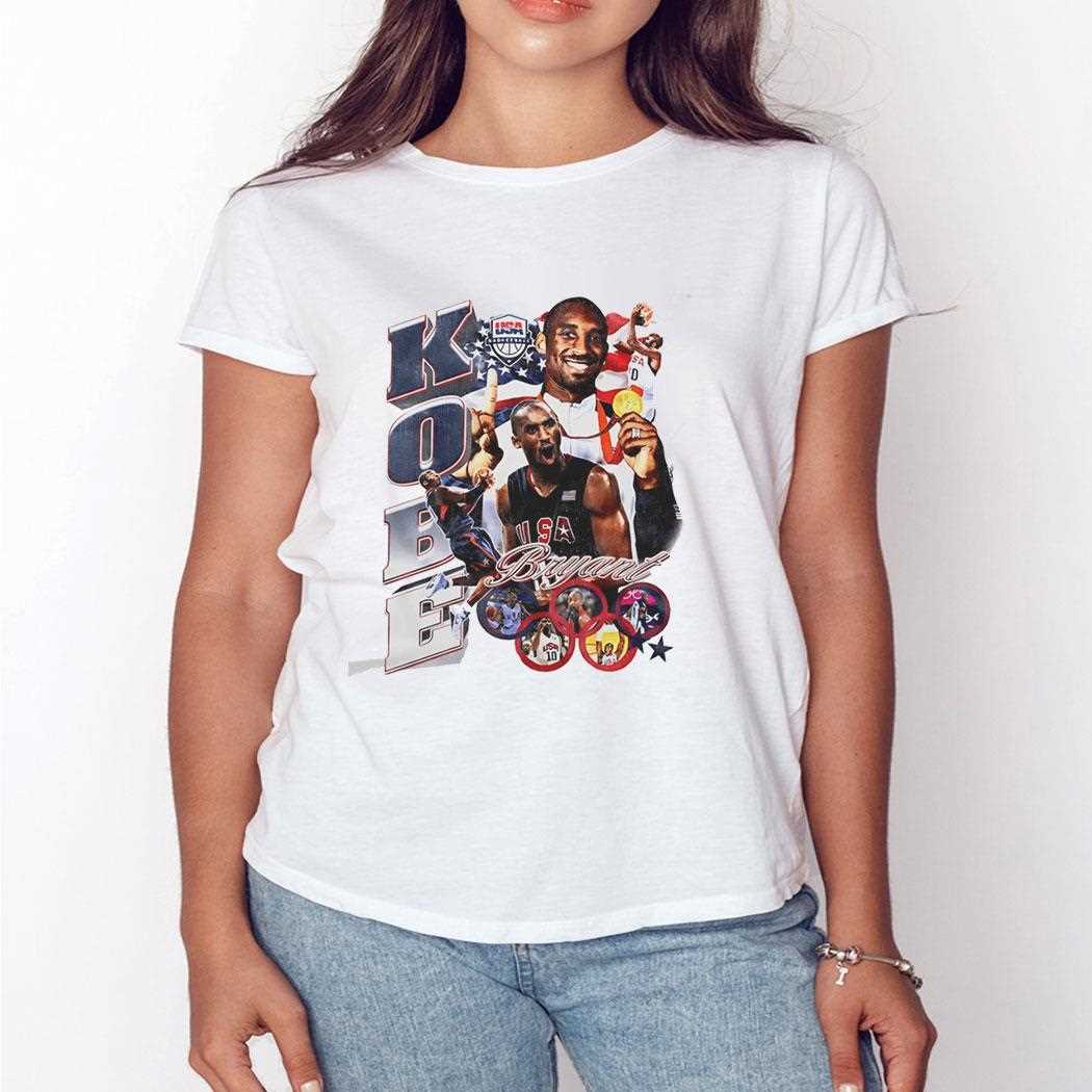 Black Mamba Kobe Bryant Usa Basketball Vintage Tee Black Mamba Kobe Bryant Usa Basketball Vintage Tee