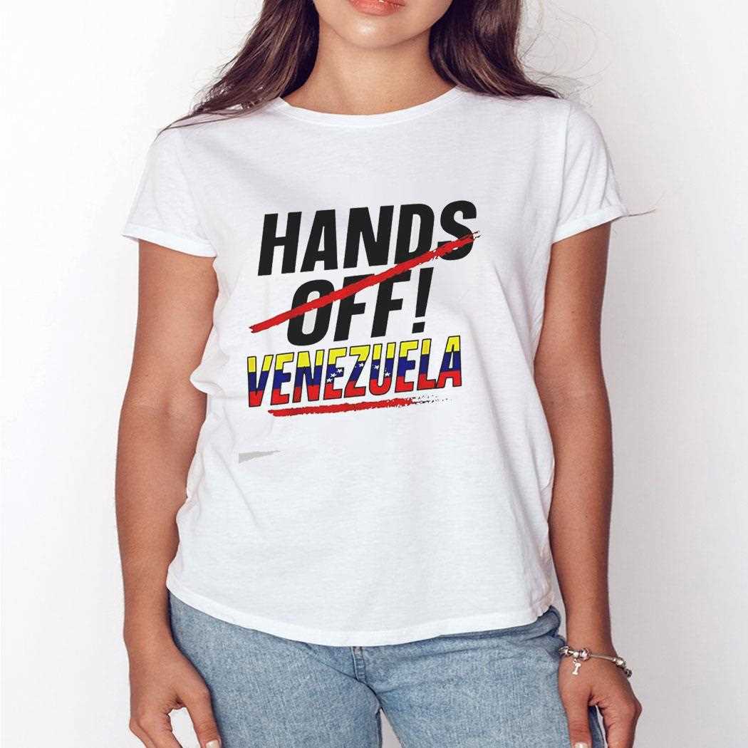 Hands Off Venezuela Tee Hands Off Venezuela Tee