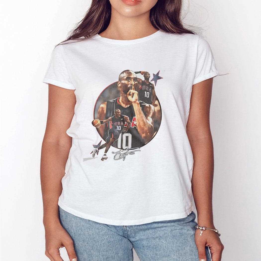 Kobe Bryant Black Mamba Usa Basketball Vintage Tee Kobe Bryant Black Mamba Usa Basketball Vintage Tee