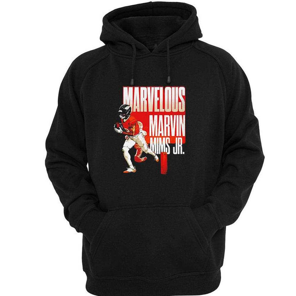 Marvin Mims Jr Denver Broncos Marvelous Tee Marvin Mims Jr Denver Broncos Marvelous Tee