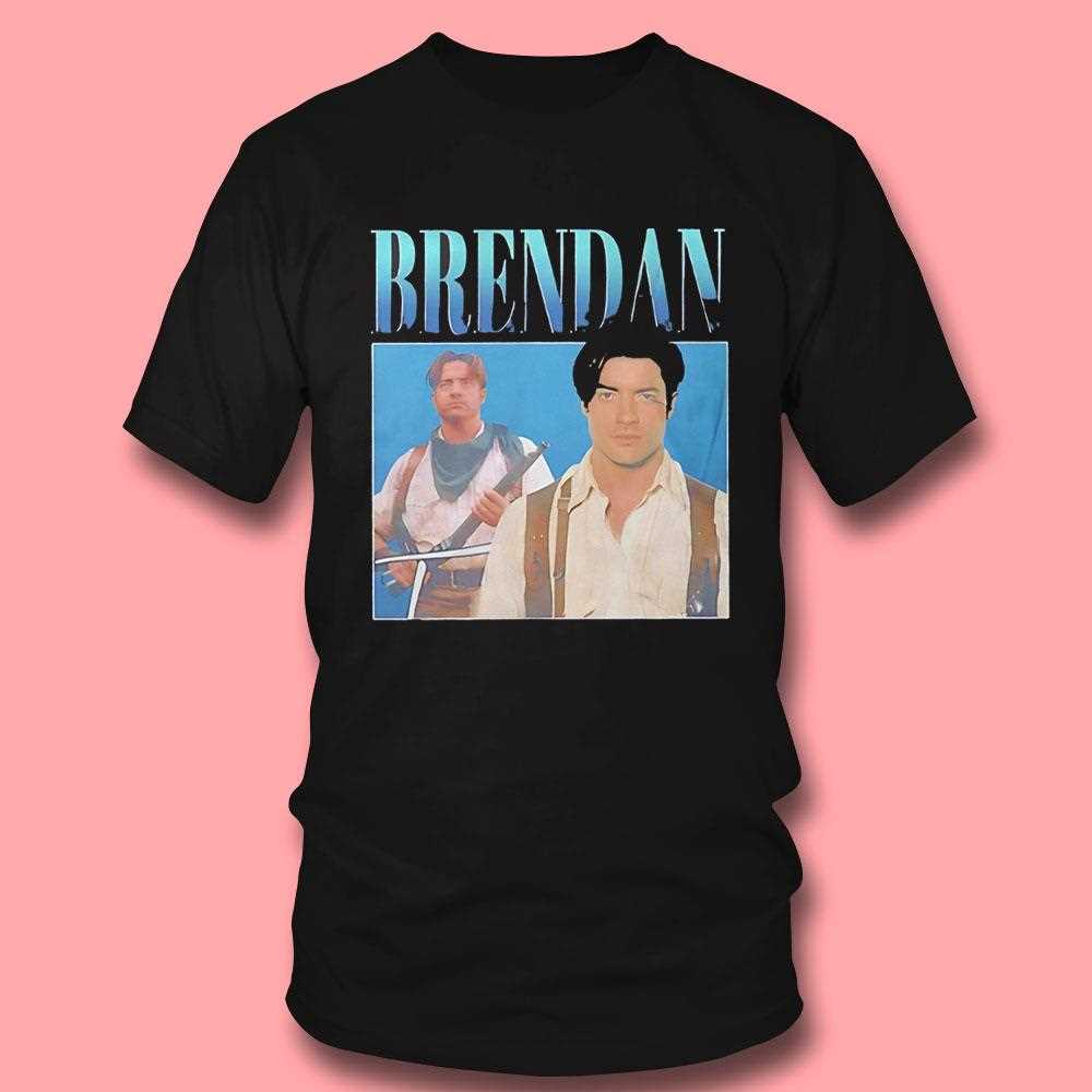 Brendan Fraser Rick Oconnell The Mummy Tee Brendan Fraser Rick Oconnell The Mummy Tee