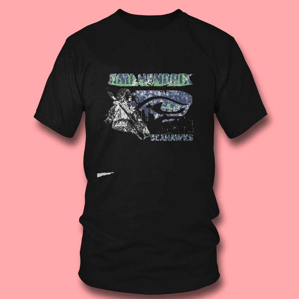 Seattle Seahawks Jimi Hendrix Tee Seattle Seahawks Jimi Hendrix Tee