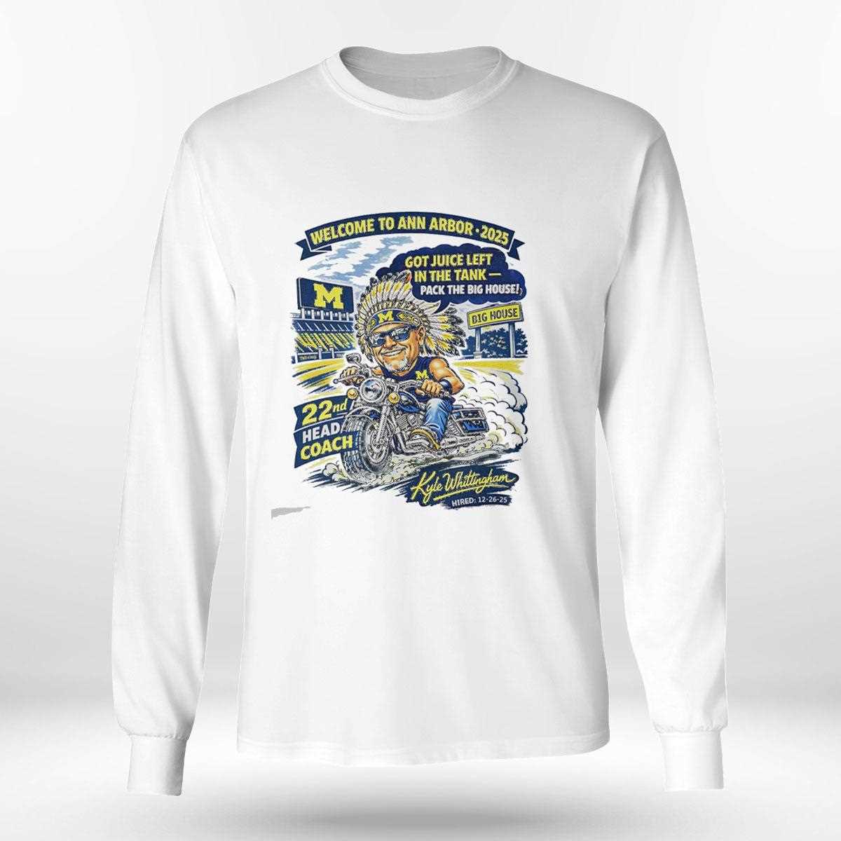 Welcome To Ann Arbor 2025 Got Juice Left In The Tank Tee Welcome To Ann Arbor 2025 Got Juice Left In The Tank Tee