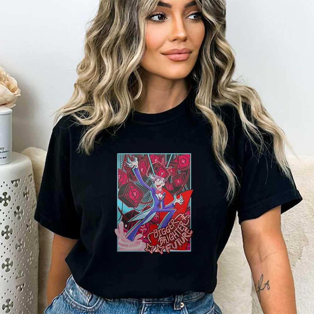 Hazbin Hotel Bigger Brighter Future Tee Hazbin Hotel Bigger Brighter Future Tee