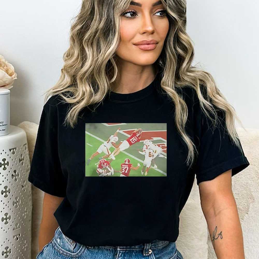 Indiana Hoosiers Fourth Down Run Tee Indiana Hoosiers Fourth Down Run Tee