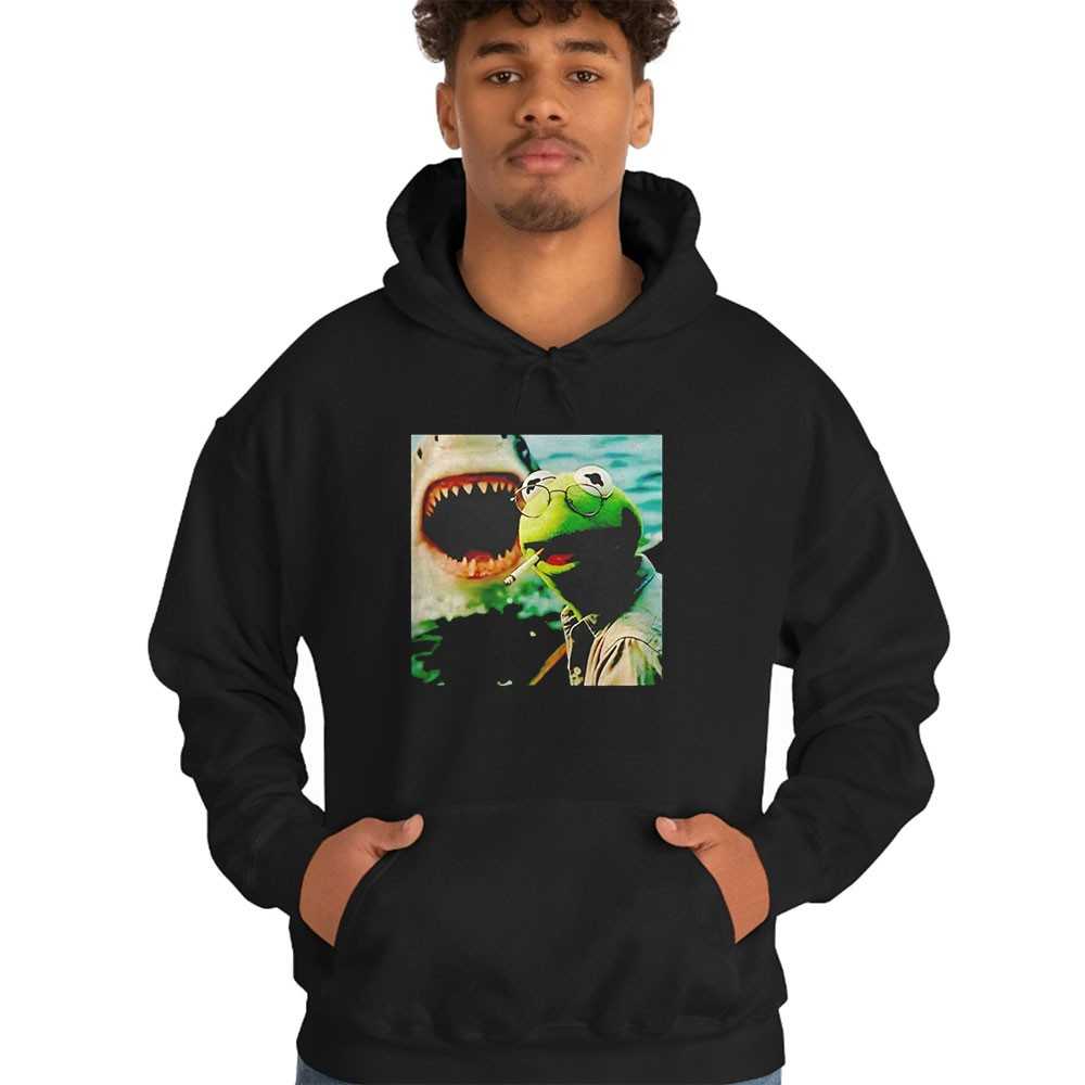 Kermit The Frog Smoking Meme Tee Kermit The Frog Smoking Meme Tee
