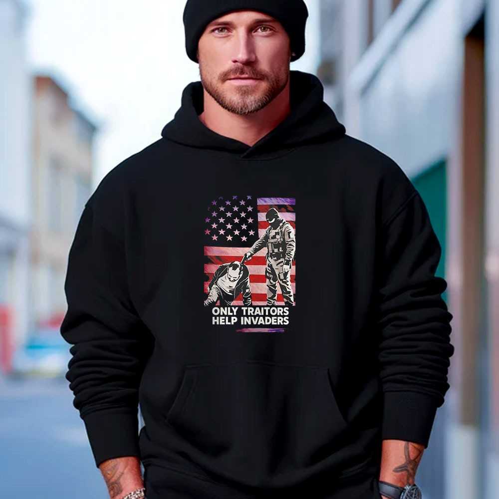 Only Traitors Help Invaders Tee Only Traitors Help Invaders Tee