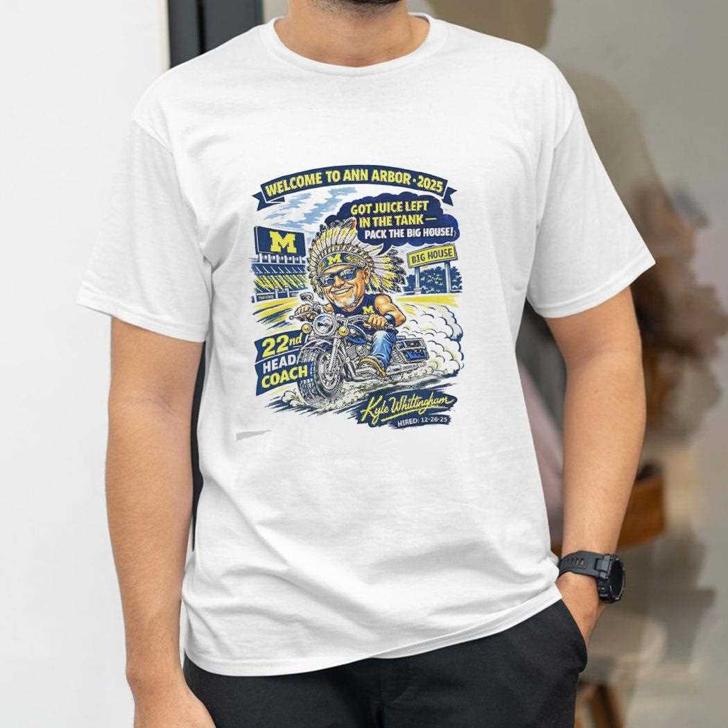 Welcome To Ann Arbor 2025 Got Juice Left In The Tank Tee Welcome To Ann Arbor 2025 Got Juice Left In The Tank Tee