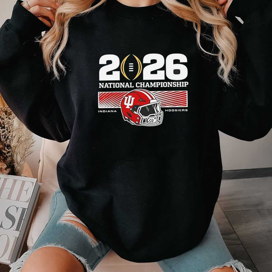 Indiana Hoosiers College Football Playoff 2025 National Champions Schedule Tee