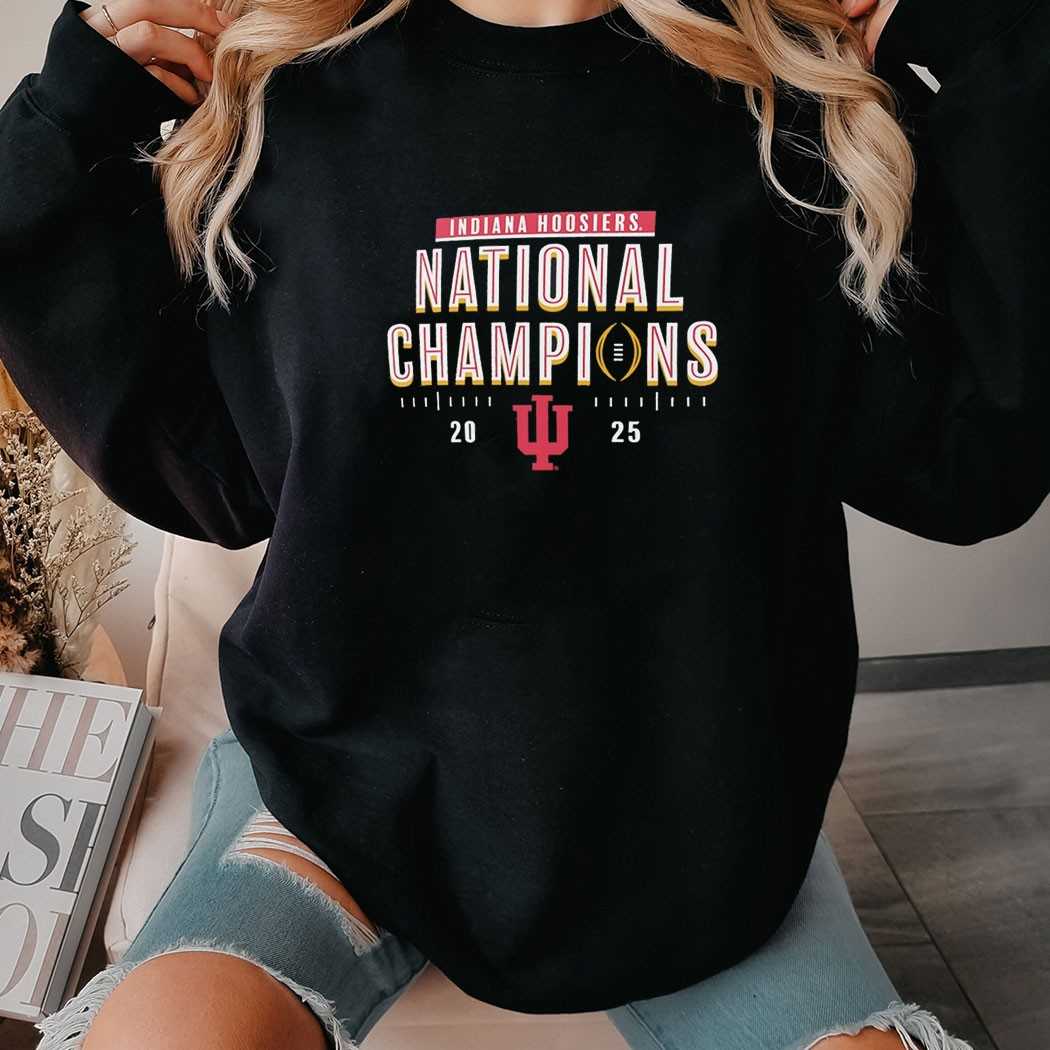 Indiana Hoosiers Never Doubt Us 2025 National Champions Tee