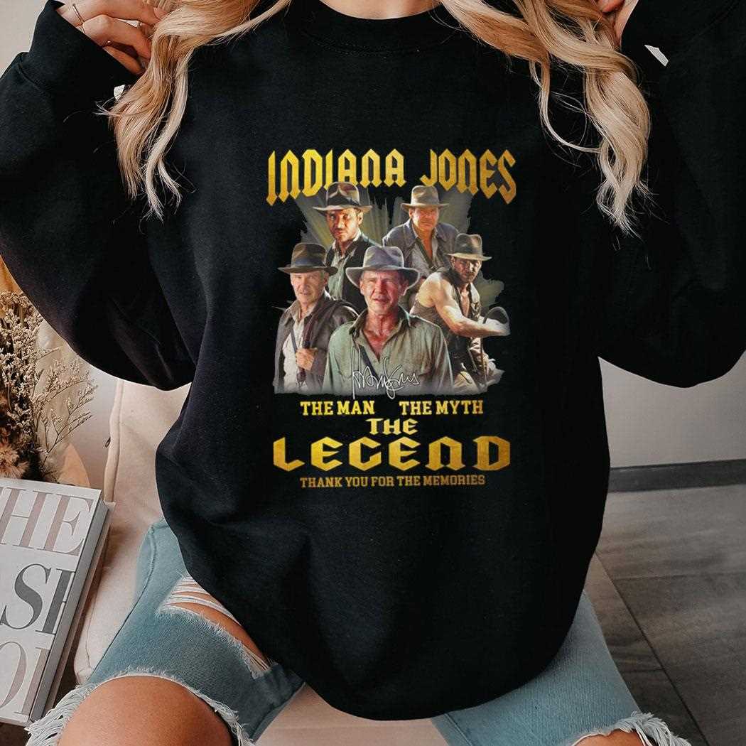 Indiana Jones Thank You For The Memories Tee Indiana Jones Thank You For The Memories Tee