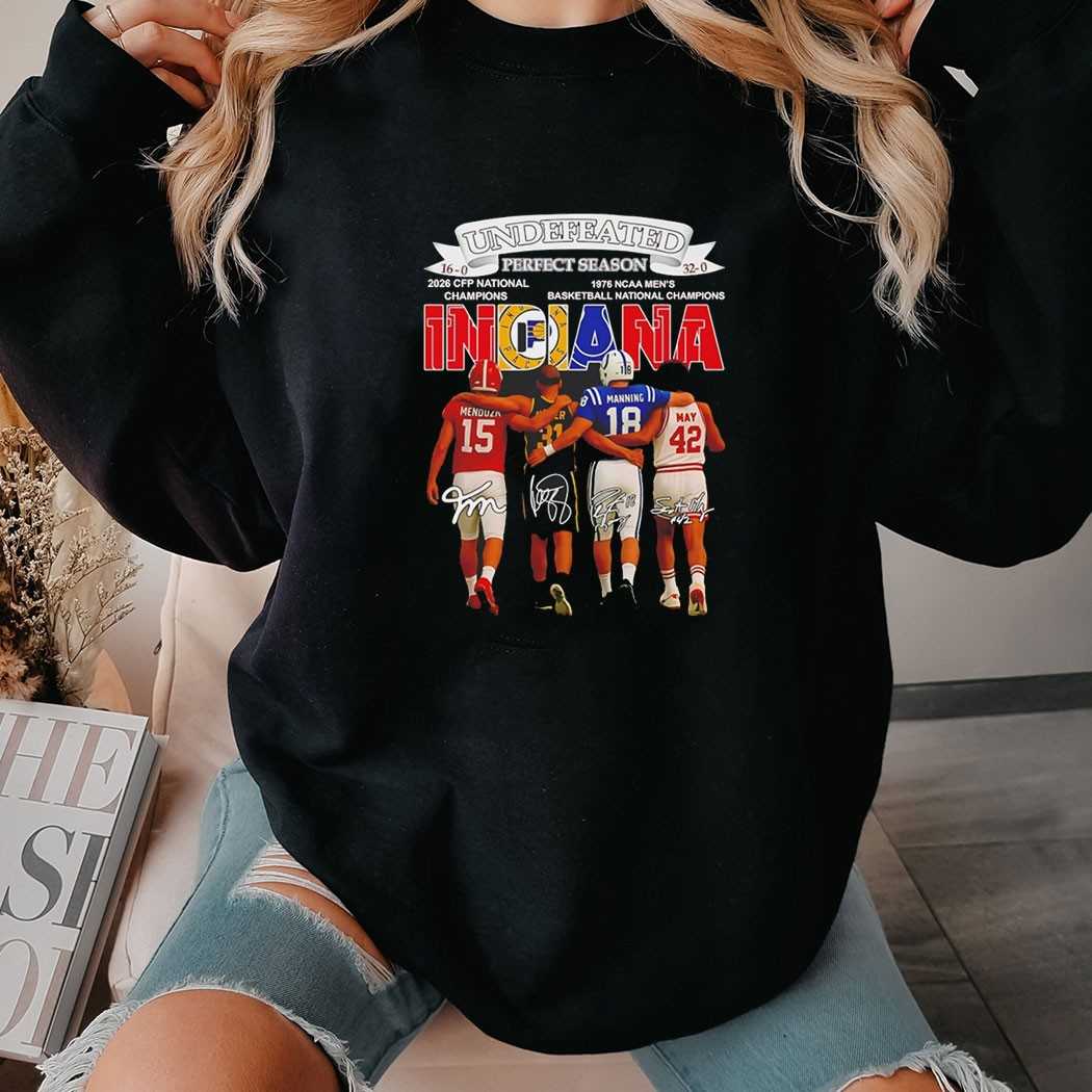 Indiana Hoosiers Rose Bowl Peach Bowl And College Football Playoff Tee