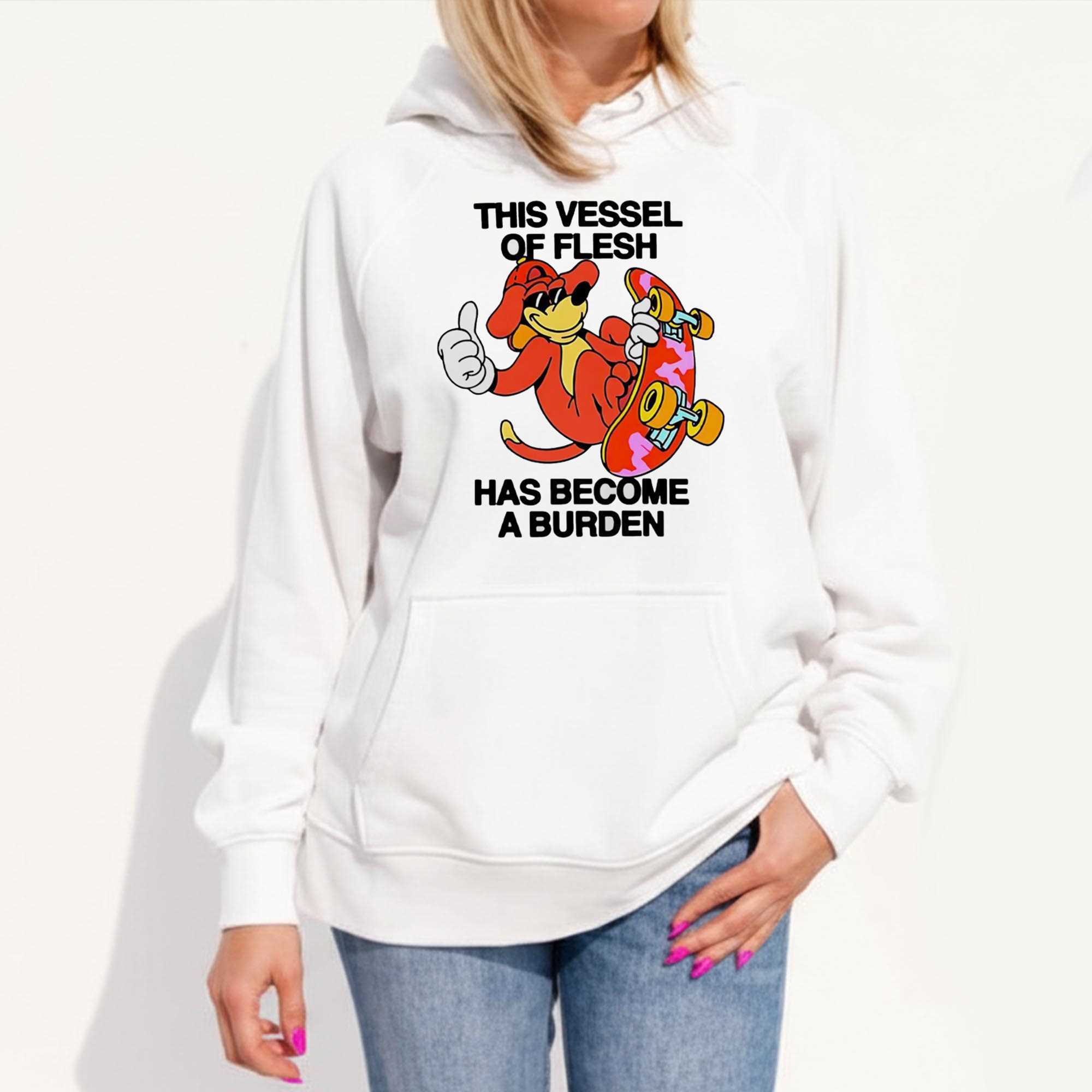 Dog This Vessel Of Flesh Has Become A Burden Tee Dog This Vessel Of Flesh Has Become A Burden Tee