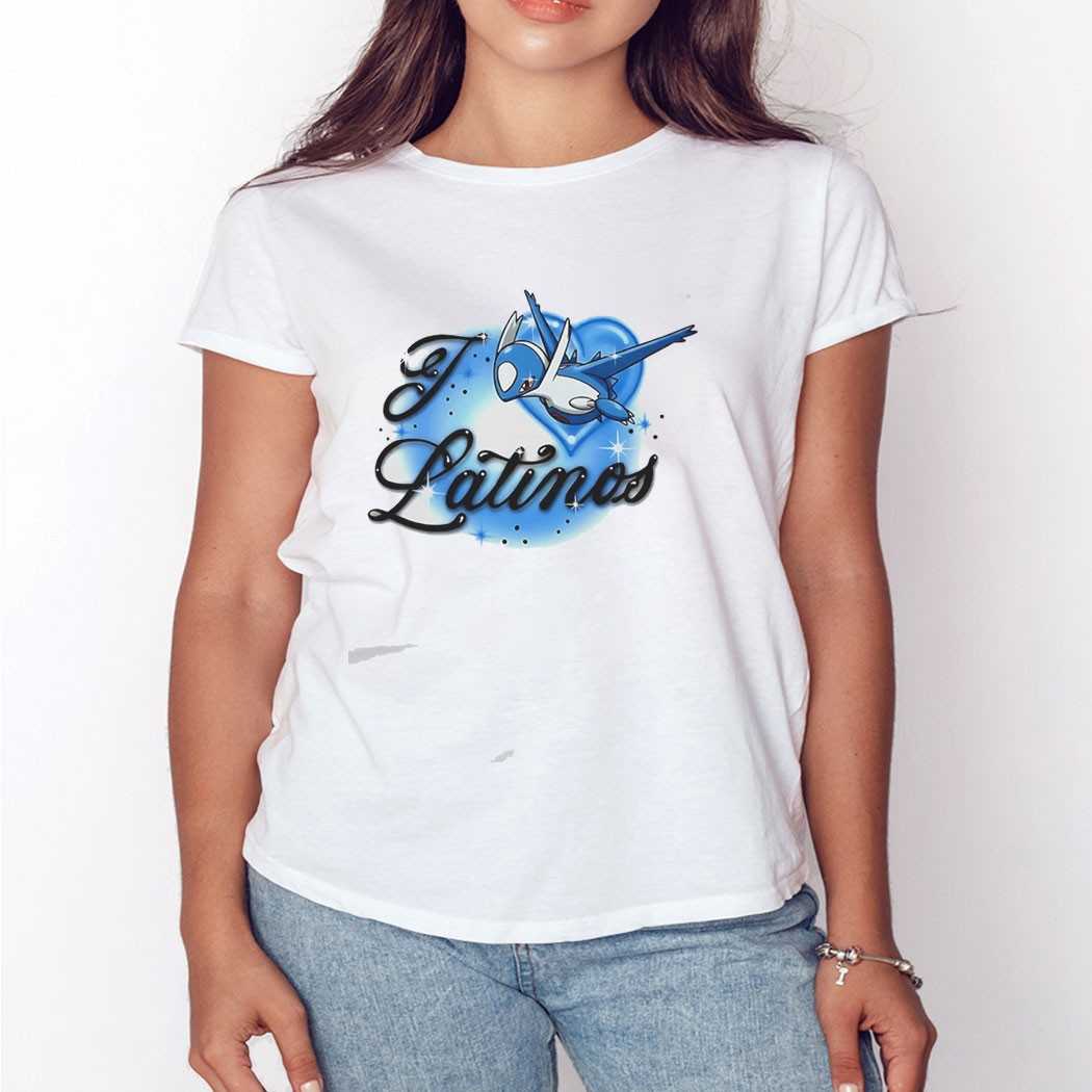 Pokemon Latias I Love Latinos Tee Pokemon Latias I Love Latinos Tee