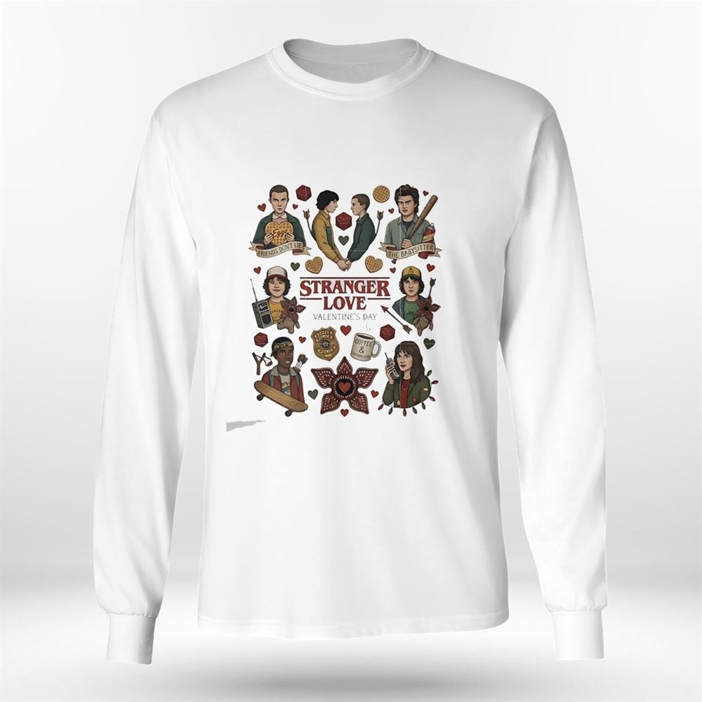 Stranger Love Valentine Day Stranger Things Tee Stranger Love Valentine Day Stranger Things Tee