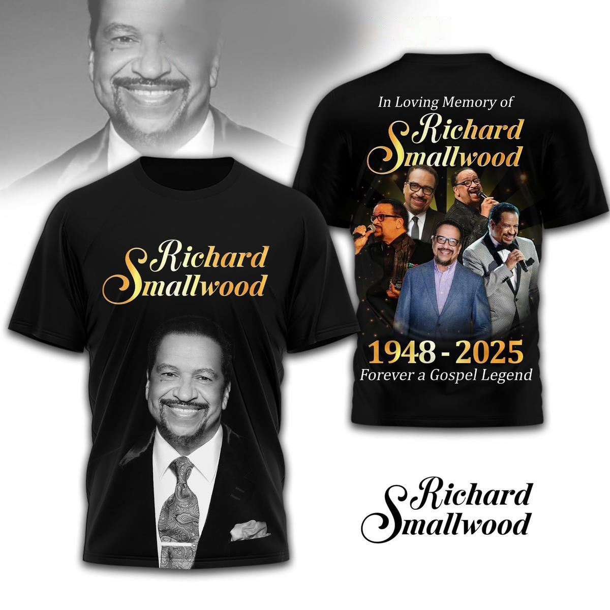 Richard Smallwood The Legendary Maestro Tee Hoodie