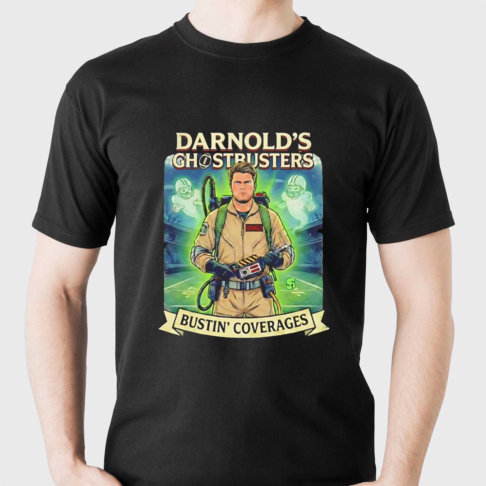 Sam Darnold Ghostbusters Bustin Coverages Tee Sam Darnold Ghostbusters Bustin Coverages Tee