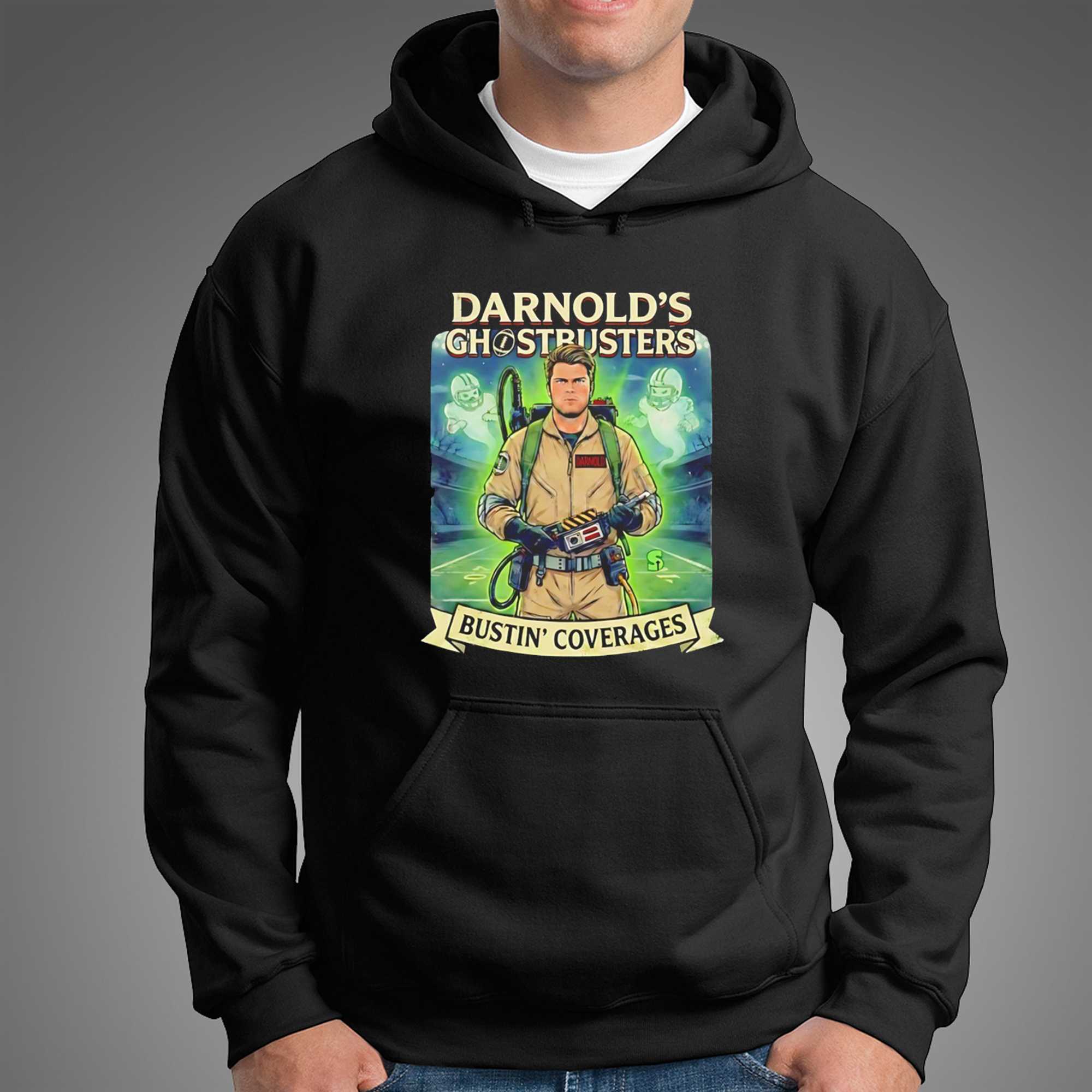 Sam Darnold Ghostbusters Bustin Coverages Tee Sam Darnold Ghostbusters Bustin Coverages Tee