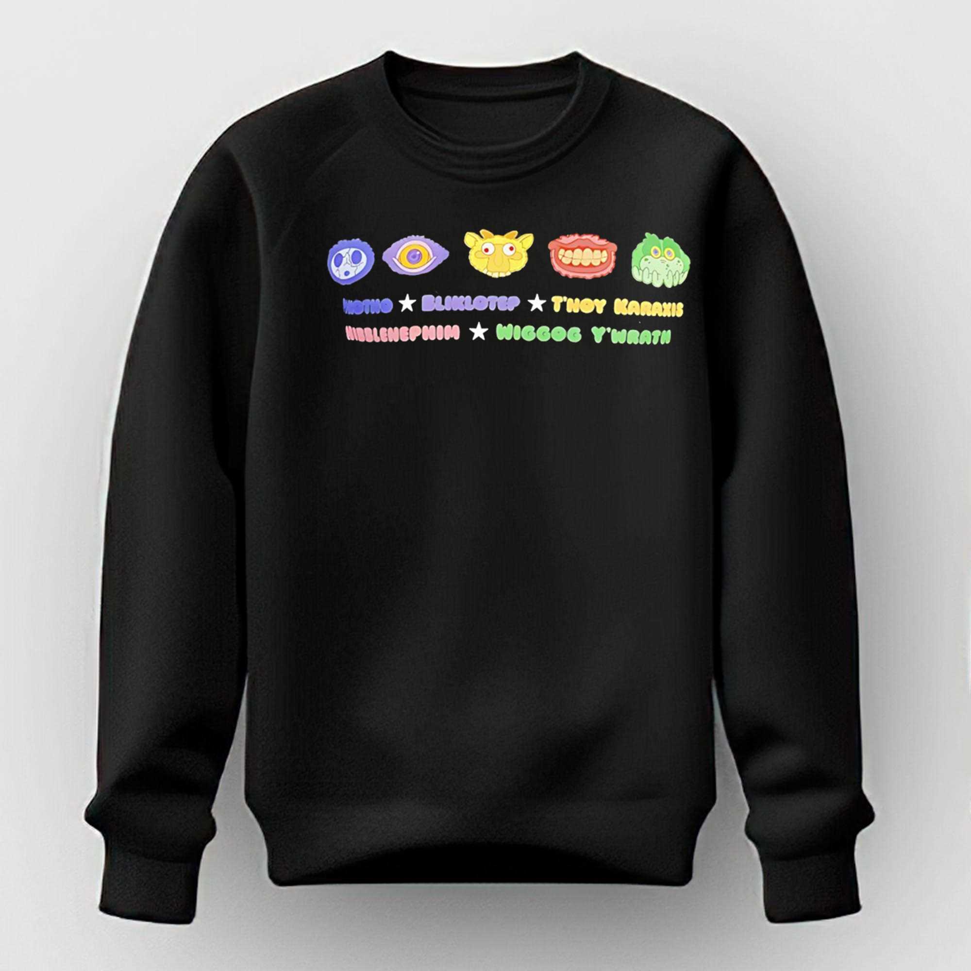 Wotno Bliklotep Karaxis Nibblenephim Wiggog Ywrath Tee