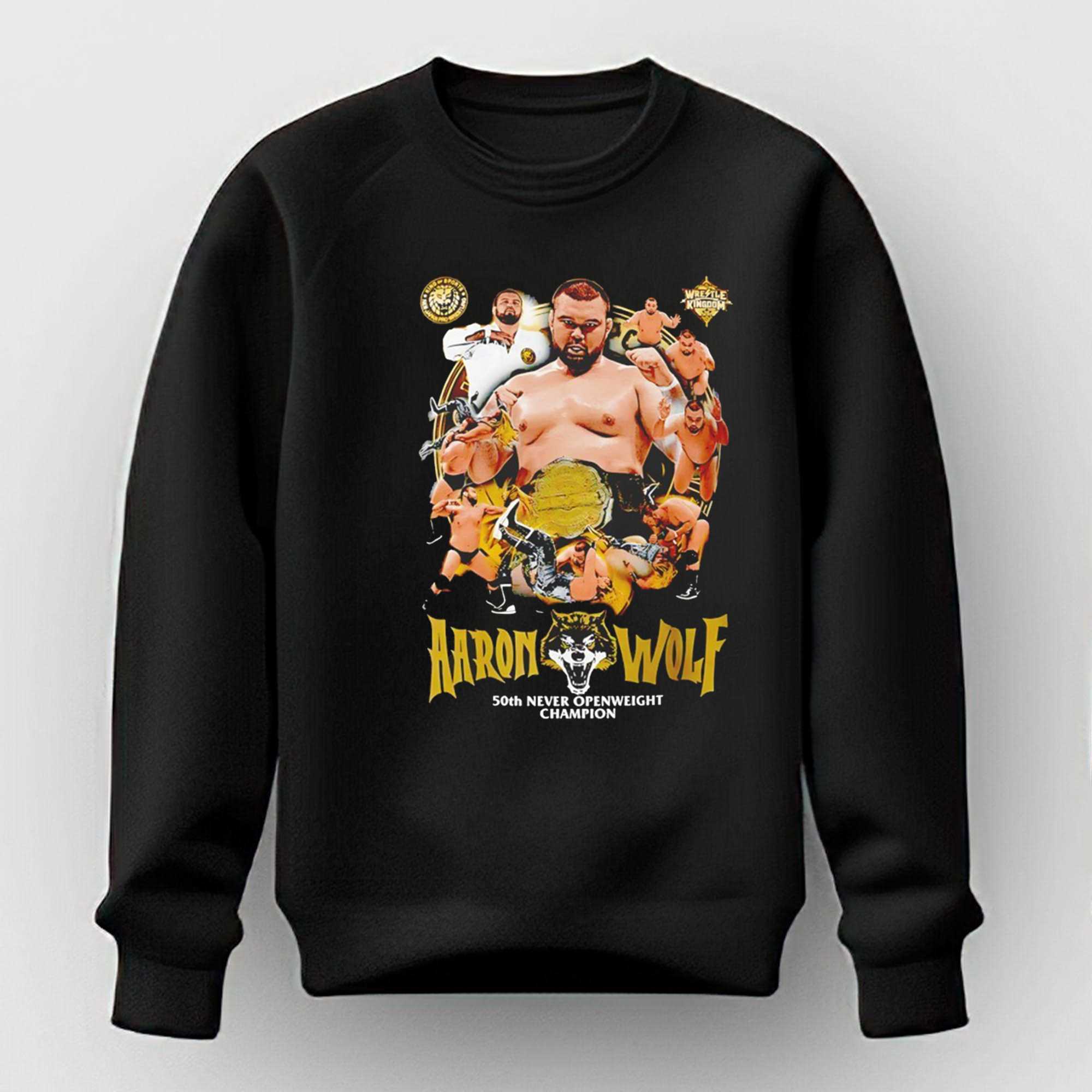 Wrestle Kingdom Haron Wolf 50th Never Openweight Champion Tee