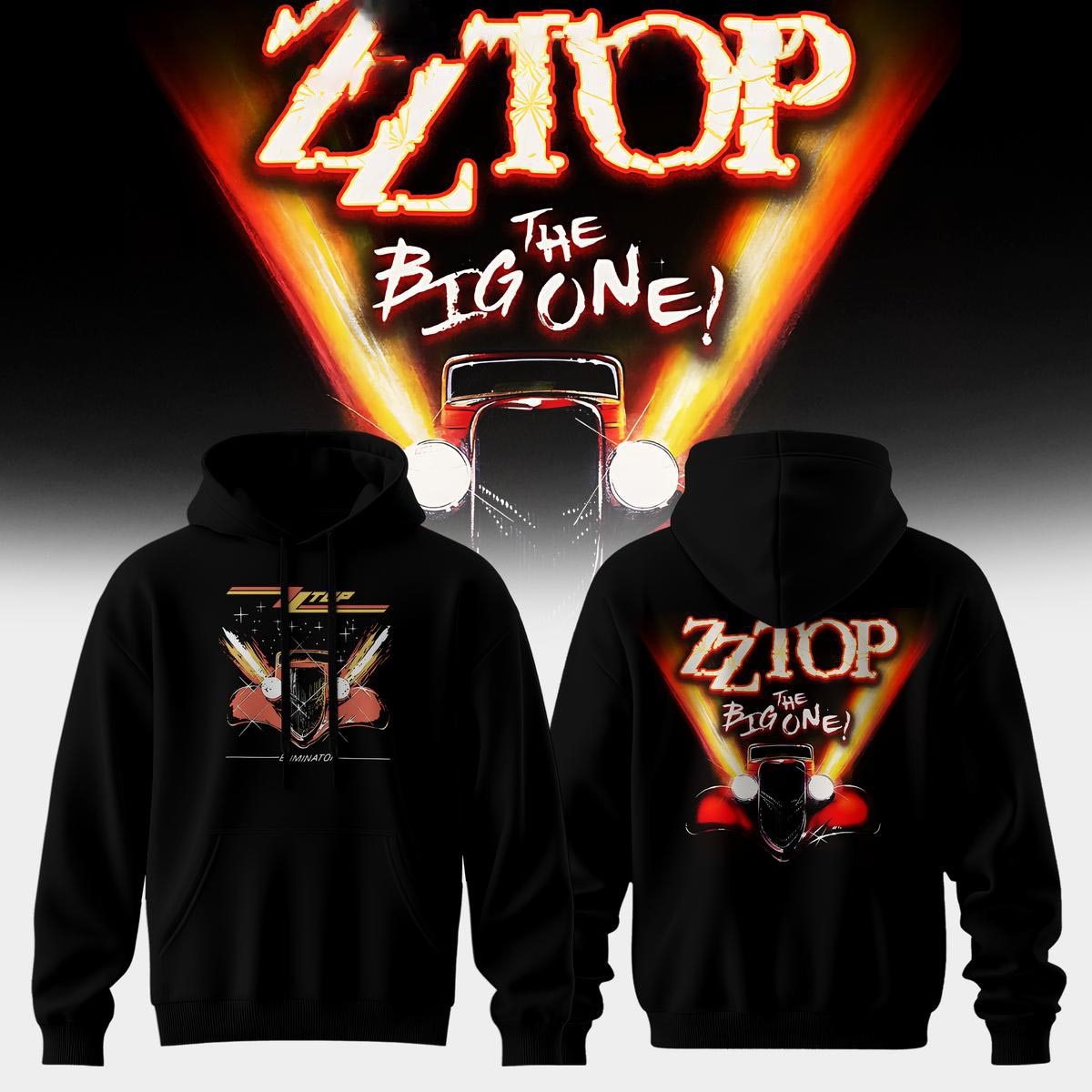Zz Top The Big One Tour Hoodie Shirt Zz Top The Big One Tour Hoodie Shirt
