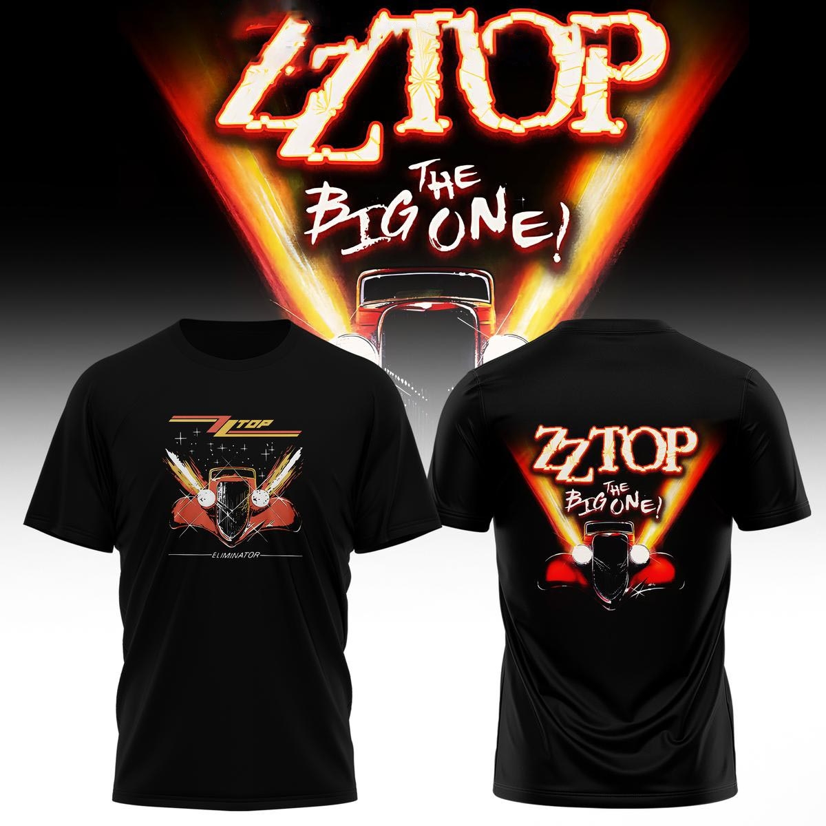 Zz Top The Big One Tour Hoodie Shirt Zz Top The Big One Tour Hoodie Shirt