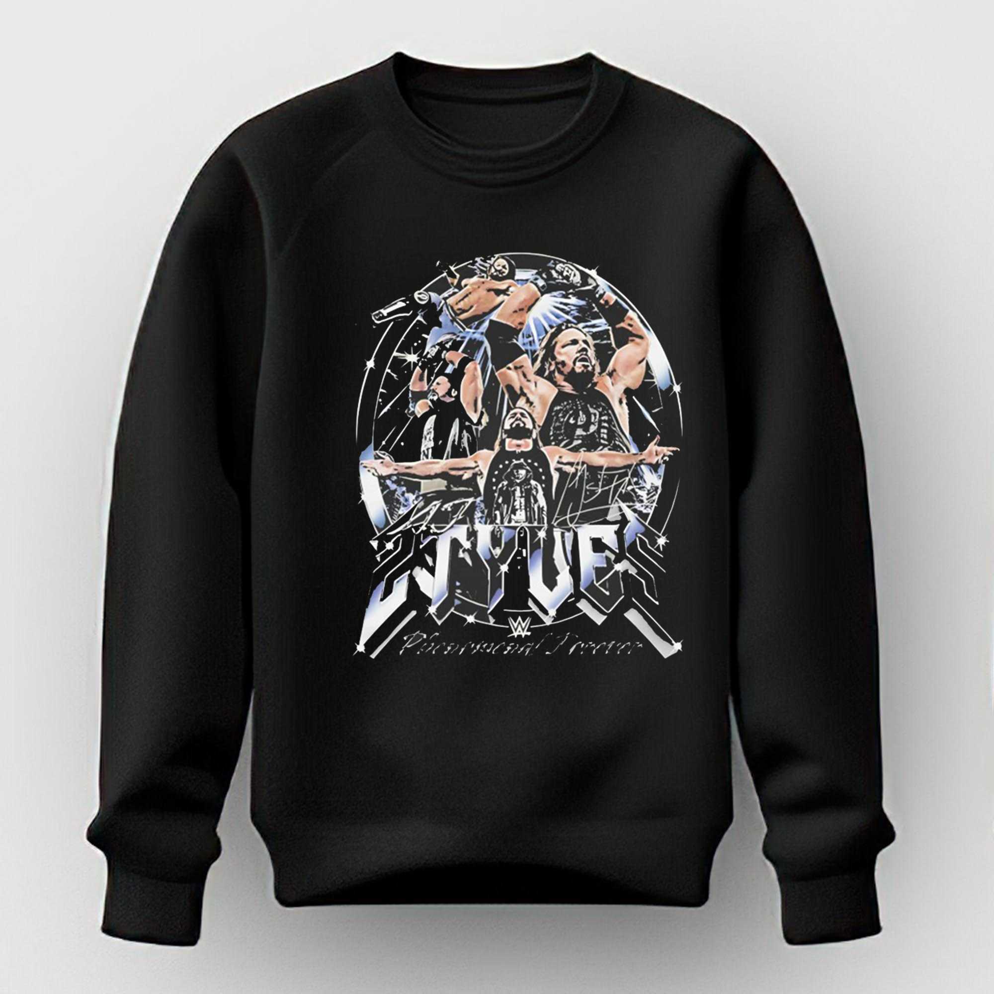 Aj Styles Wwe Vintage Tee Aj Styles Wwe Vintage Tee