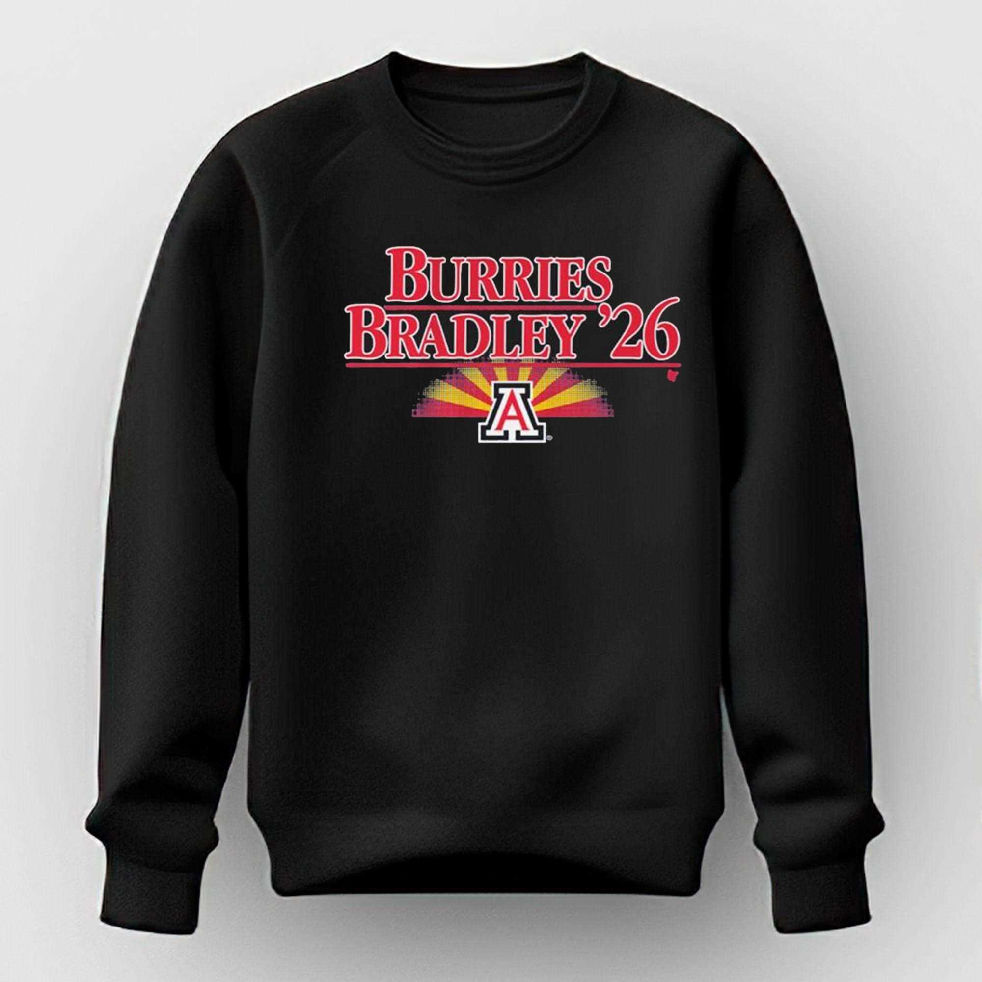 Arizona Basketball Brayden Burries-jaden Bradley 26 T-shirt Arizona Basketball Brayden Burries-jaden Bradley 26 T-shirt