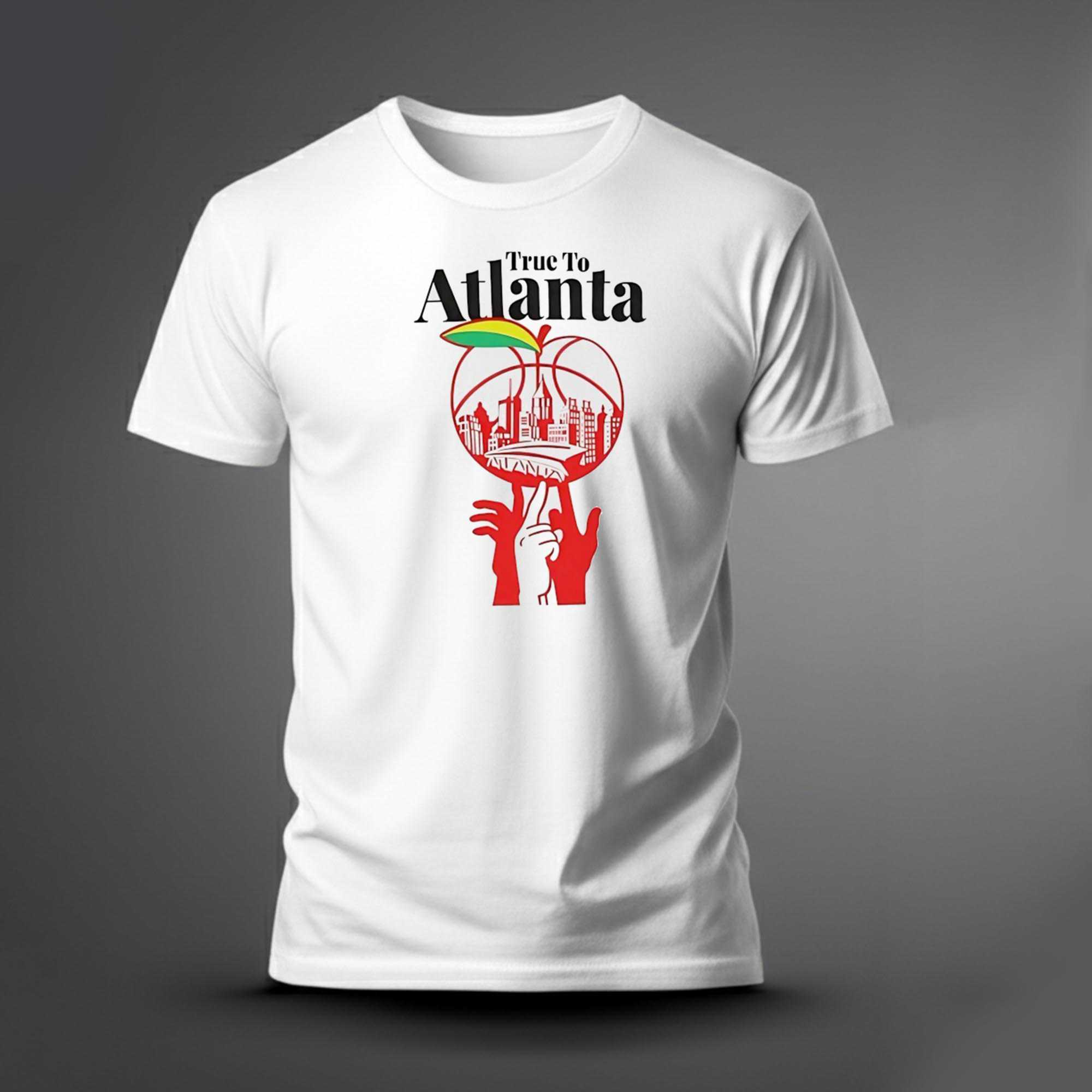 Atlanta Hawks True To Atlanta Tee Atlanta Hawks True To Atlanta Tee