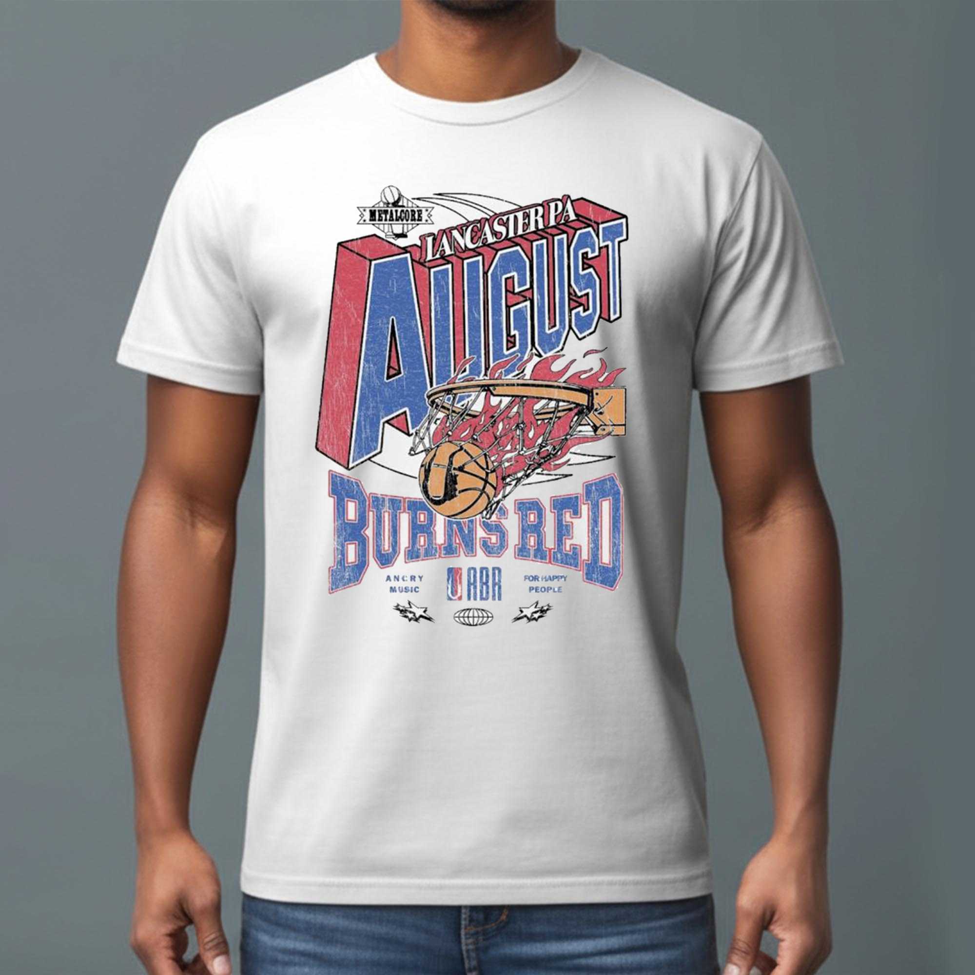 Official August Burns Red Jam Shirt Official August Burns Red Jam Shirt
